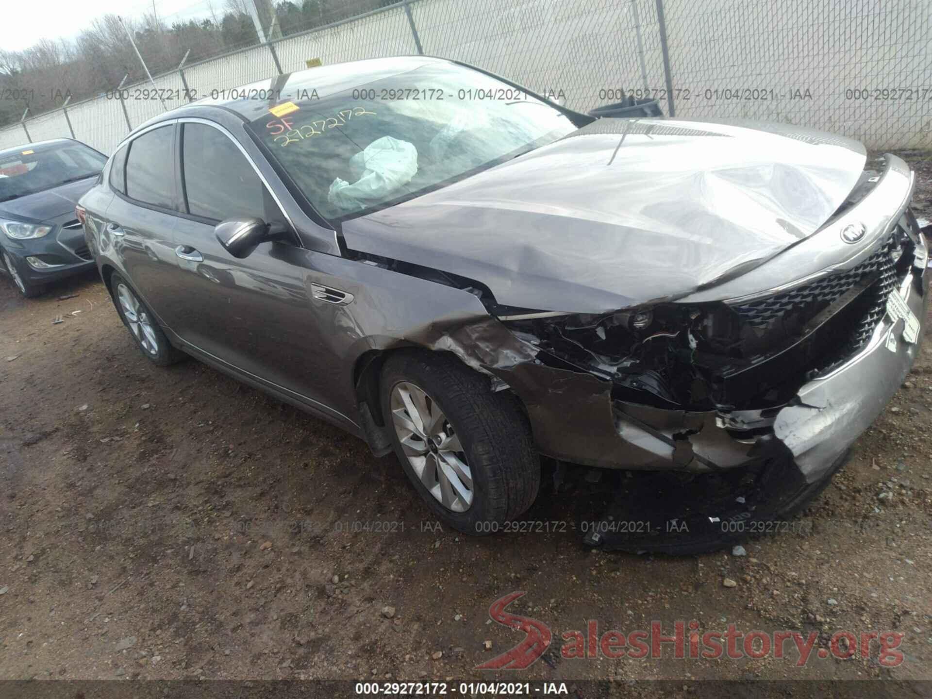 5XXGU4L32GG096822 2016 KIA OPTIMA