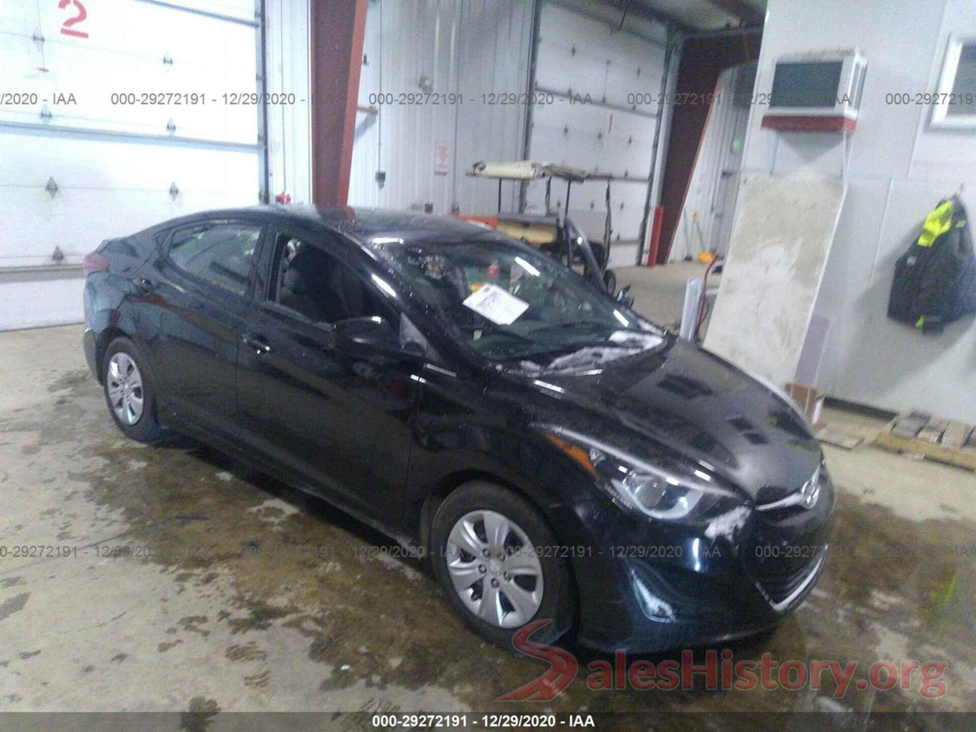 5NPDH4AE3GH700913 2016 HYUNDAI ELANTRA