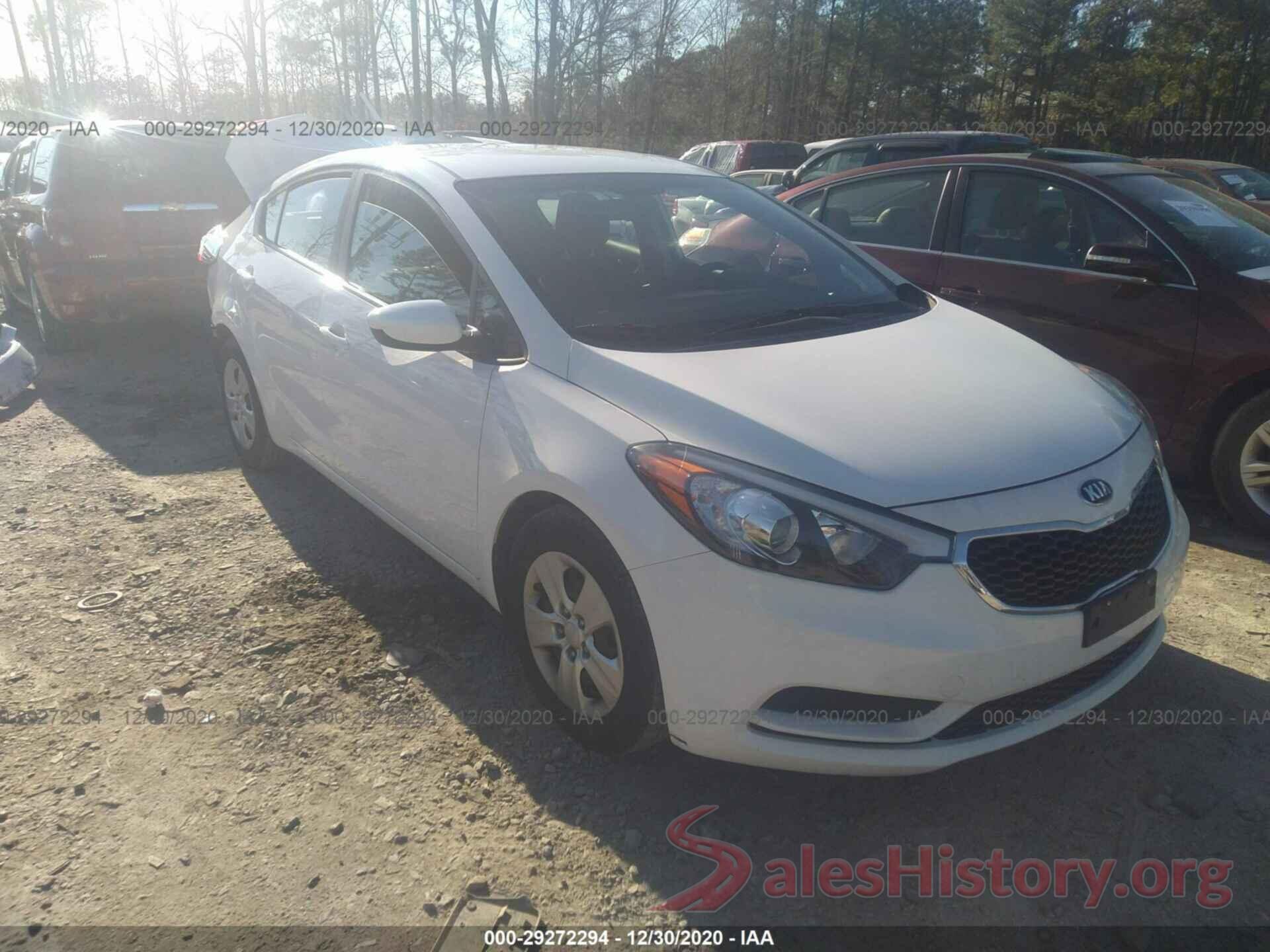 KNAFK4A63G5617515 2016 KIA FORTE