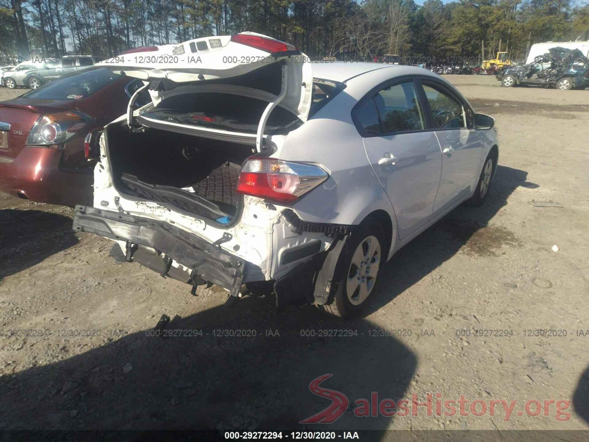 KNAFK4A63G5617515 2016 KIA FORTE