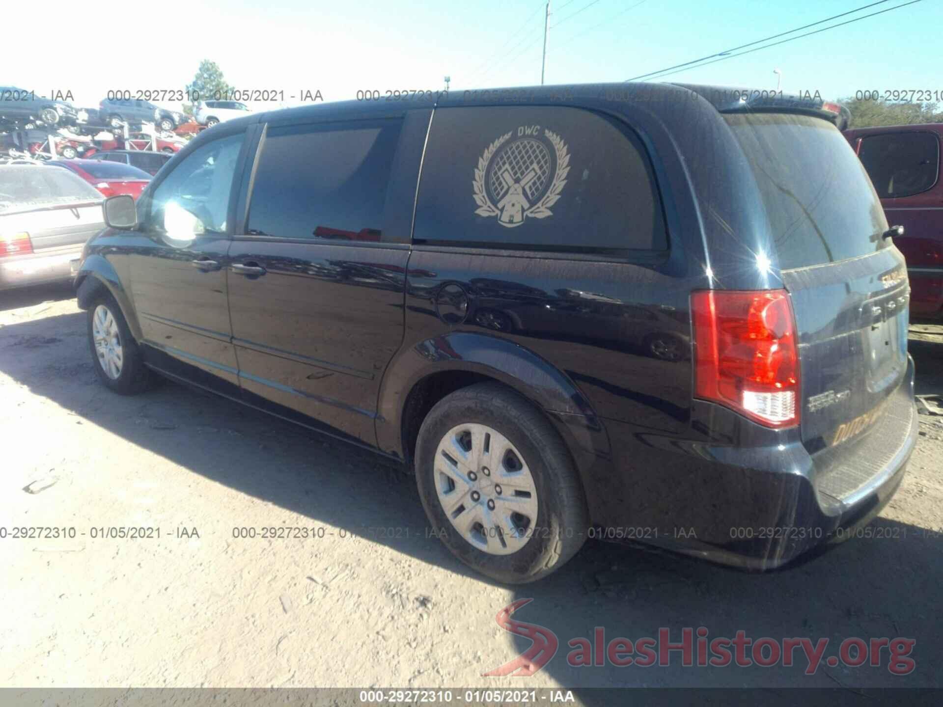 2C4RDGBGXGR122704 2016 DODGE GRAND CARAVAN