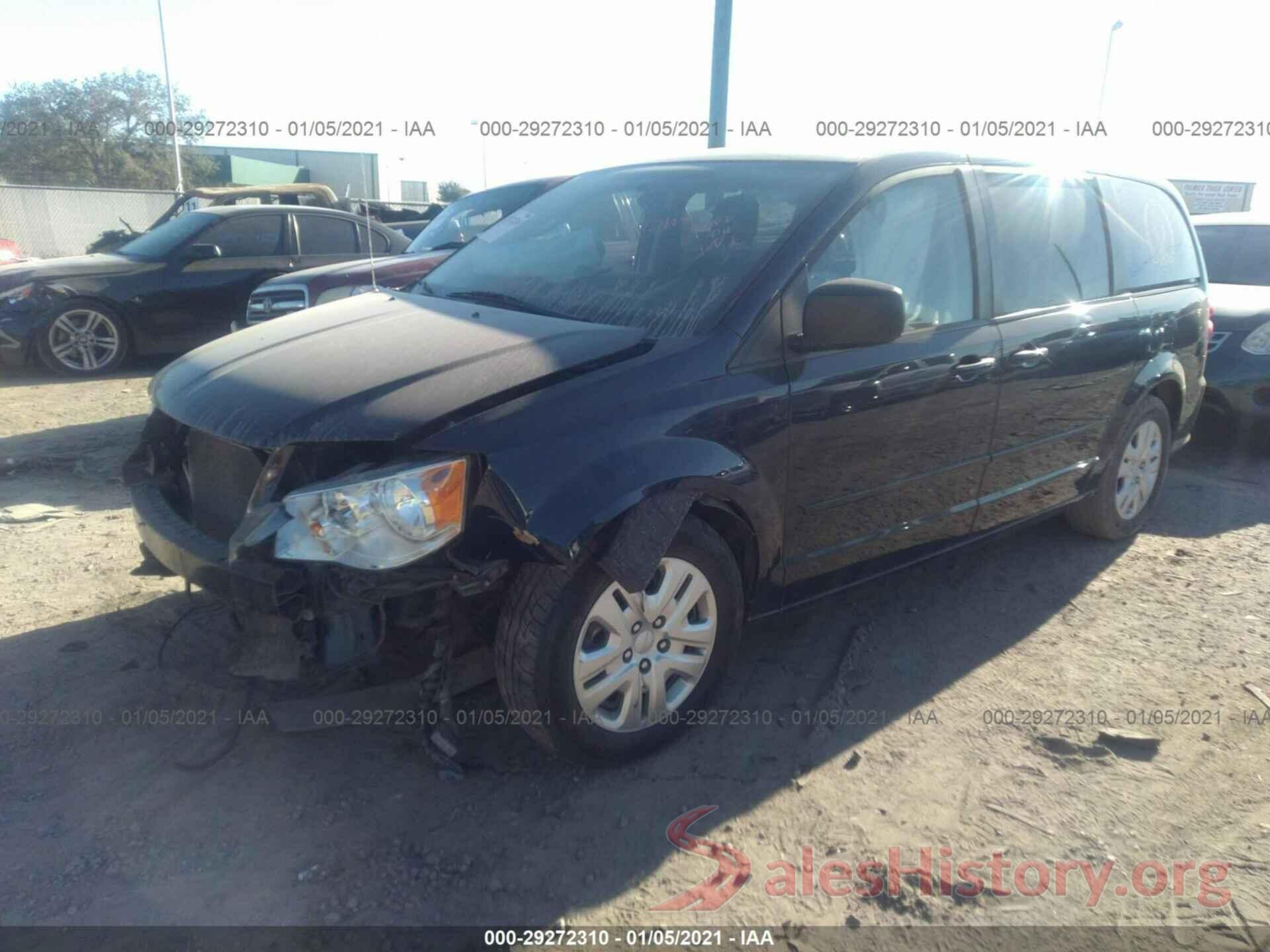 2C4RDGBGXGR122704 2016 DODGE GRAND CARAVAN