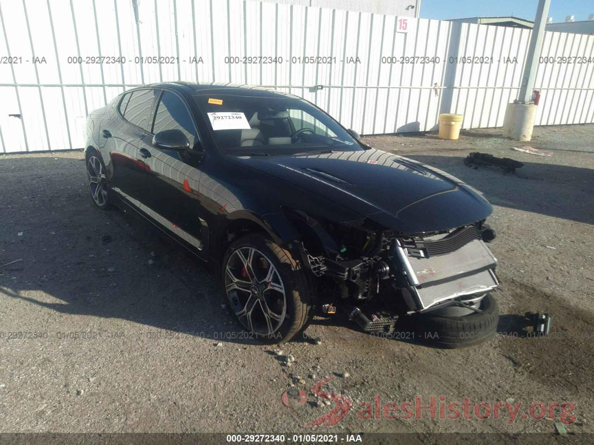 KNAE55LC1L6085519 2020 KIA STINGER