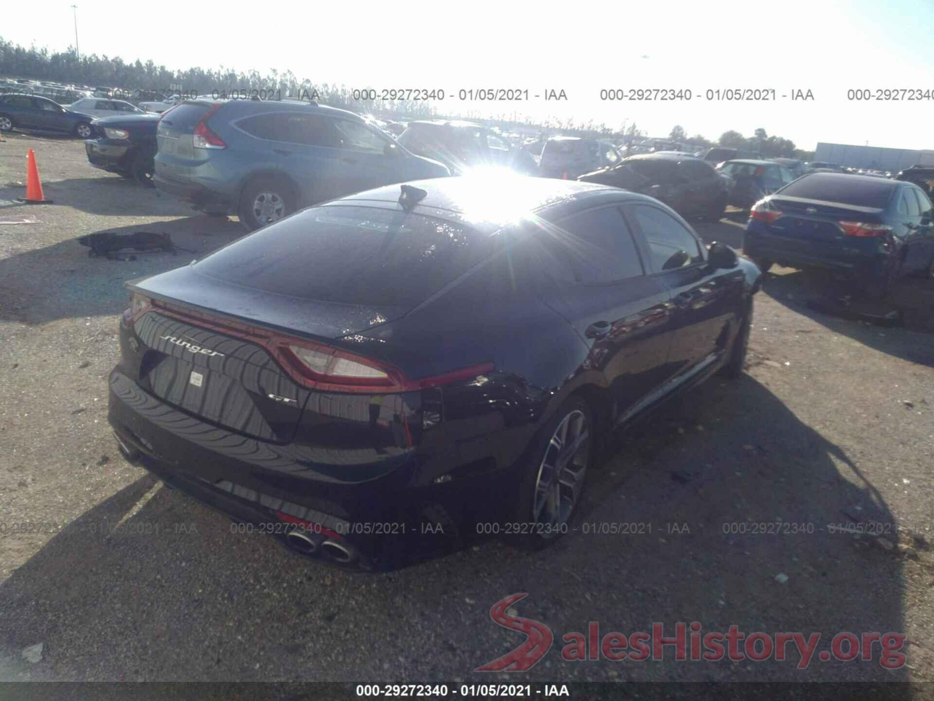 KNAE55LC1L6085519 2020 KIA STINGER