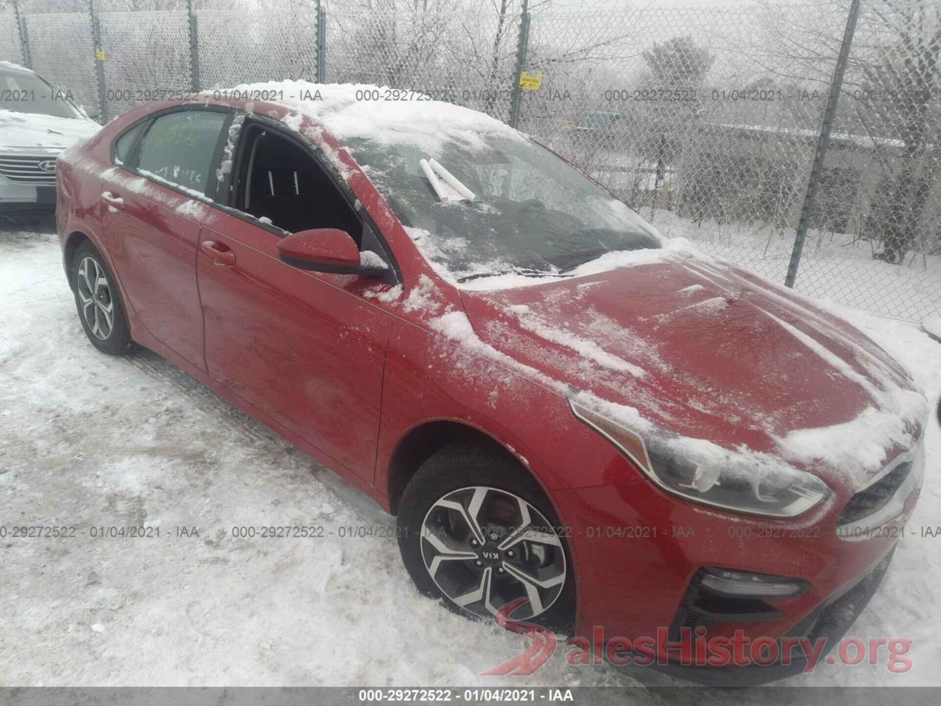 3KPF24AD0LE260942 2020 KIA FORTE