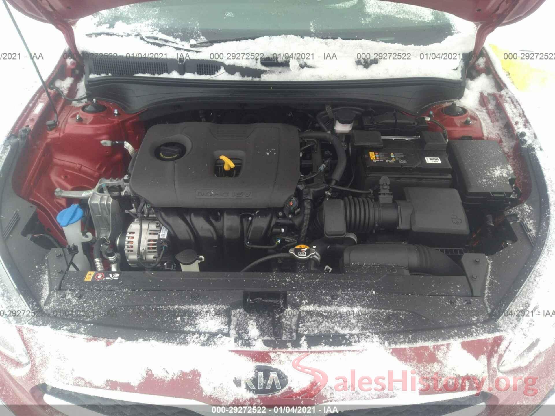 3KPF24AD0LE260942 2020 KIA FORTE