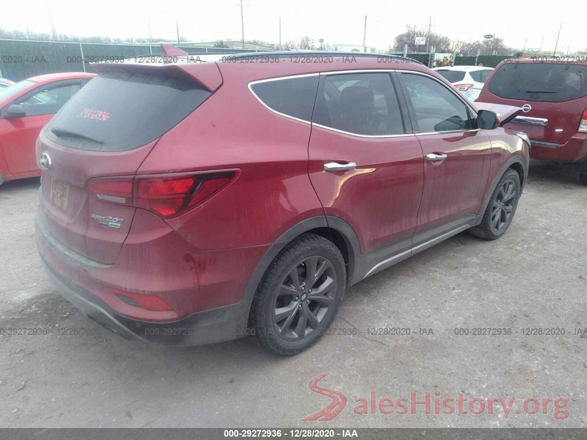 5XYZWDLA5HG471147 2017 HYUNDAI SANTA FE SPORT