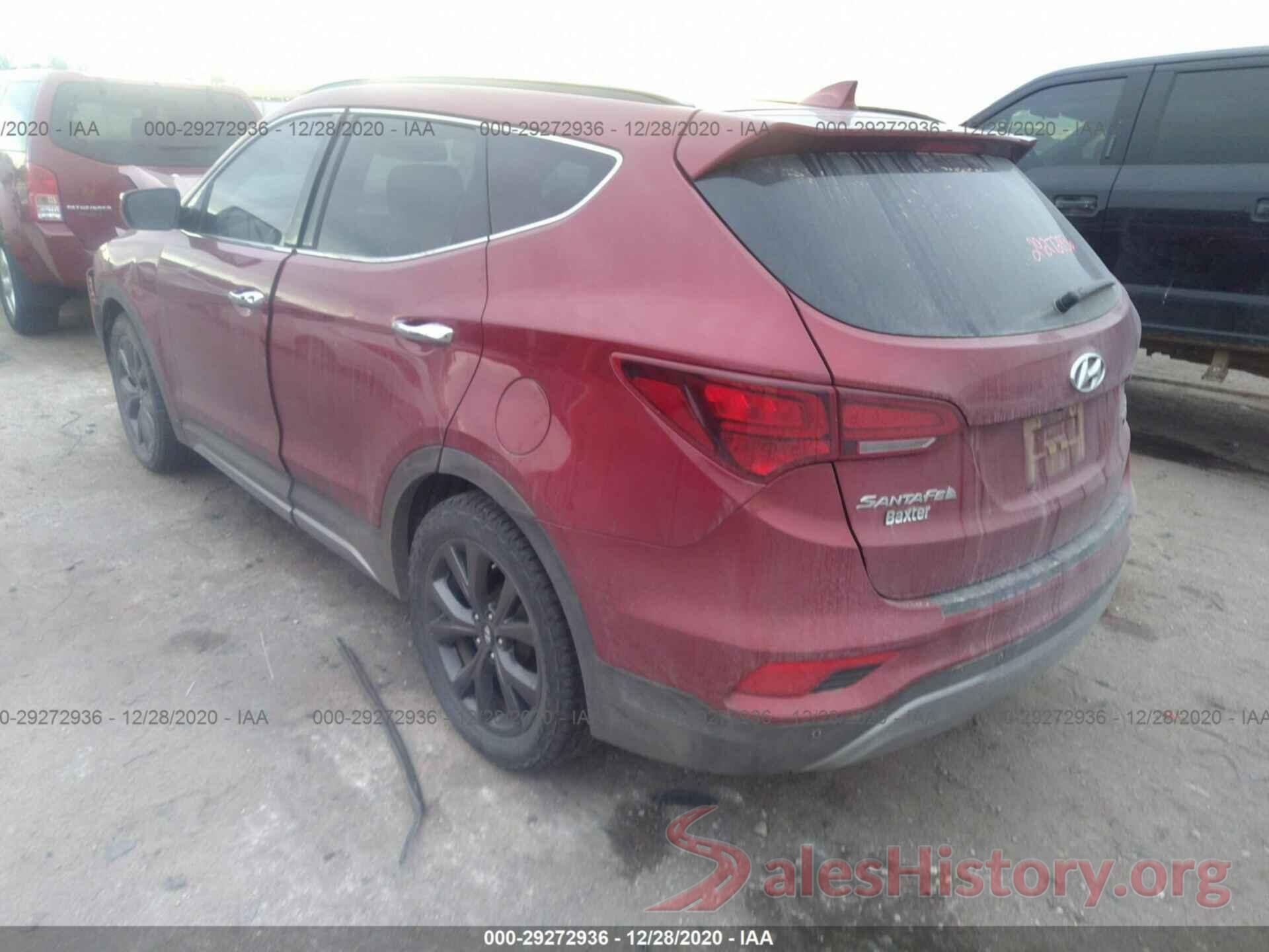 5XYZWDLA5HG471147 2017 HYUNDAI SANTA FE SPORT