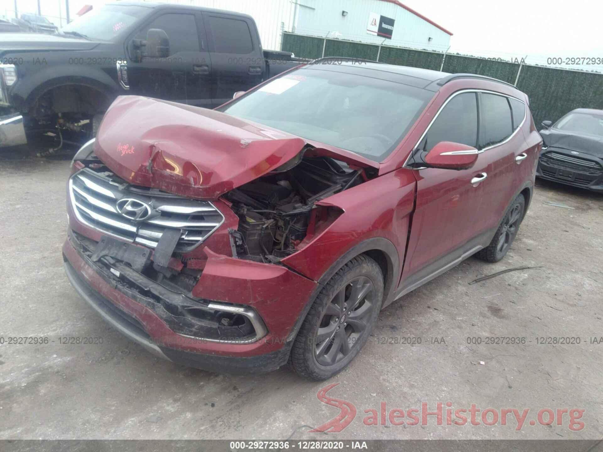 5XYZWDLA5HG471147 2017 HYUNDAI SANTA FE SPORT