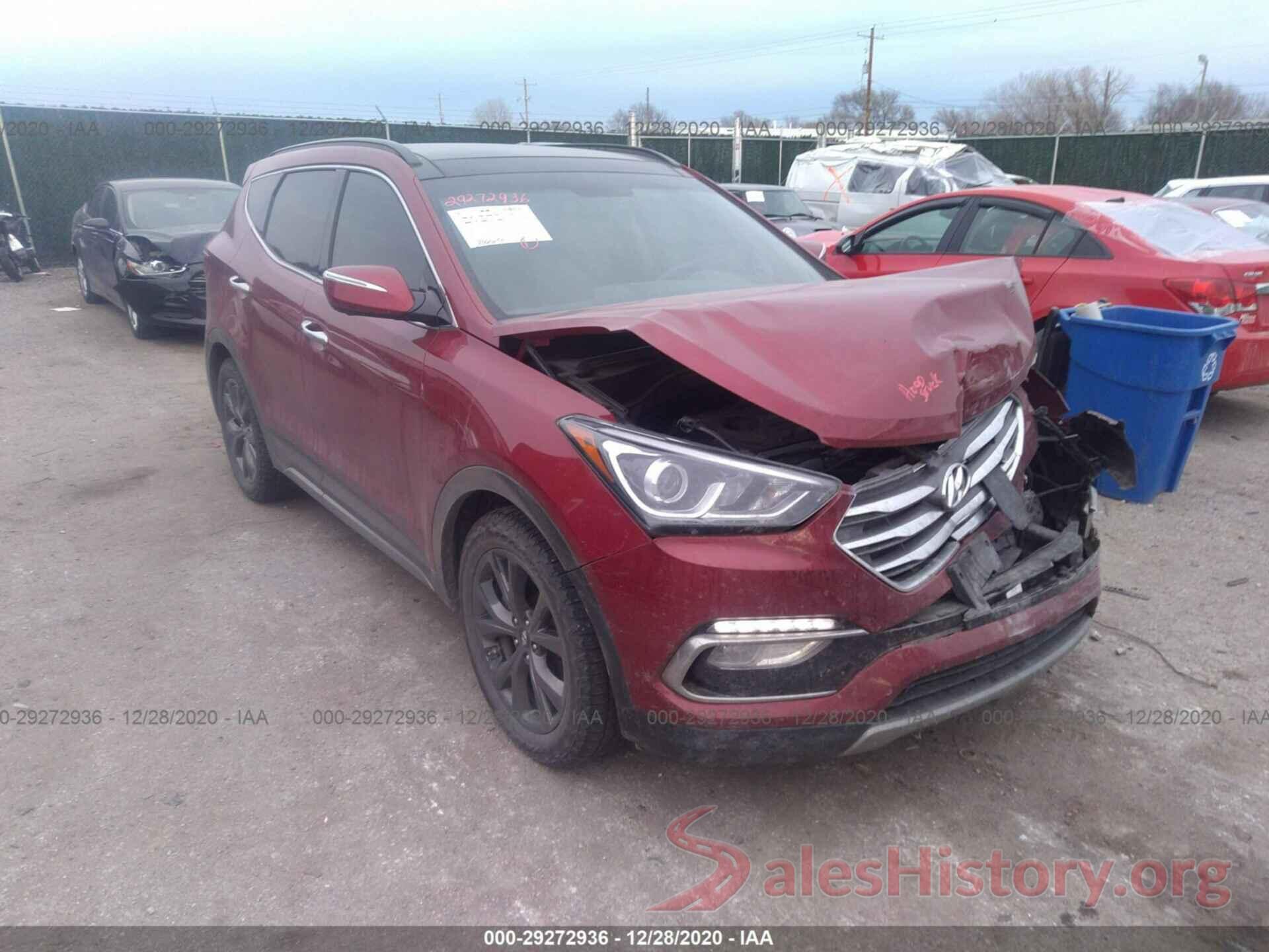 5XYZWDLA5HG471147 2017 HYUNDAI SANTA FE SPORT