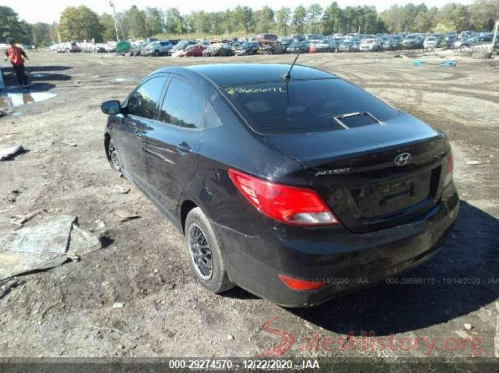 KMHCT4AE3GU970364 2016 HYUNDAI ACCENT