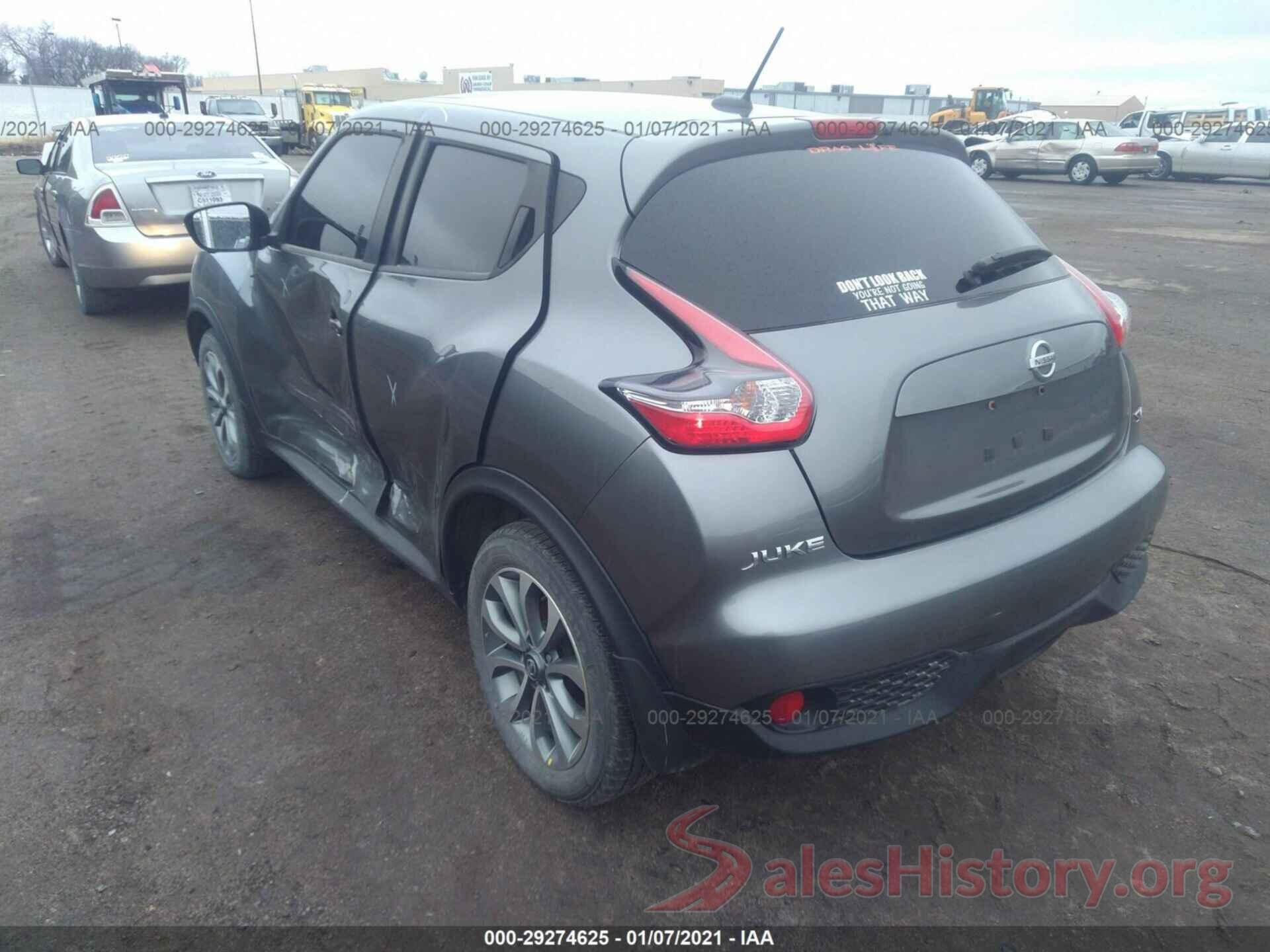 JN8AF5MR5GT601068 2016 NISSAN JUKE