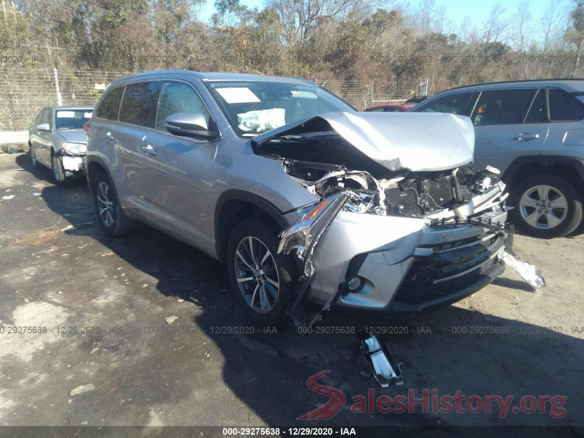 5TDKZRFH9HS194777 2017 TOYOTA HIGHLANDER