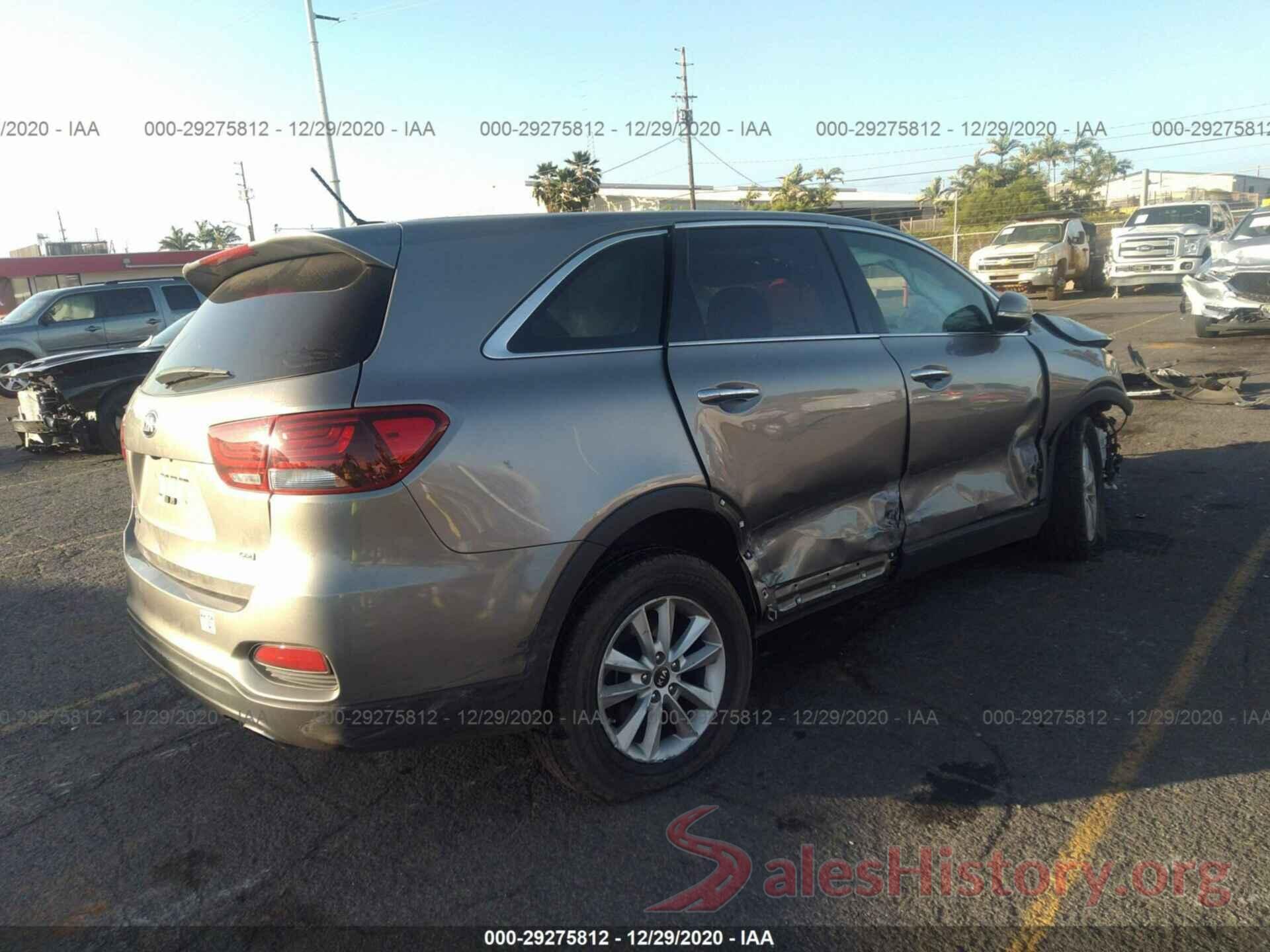 5XYPG4A31KG467970 2019 KIA SORENTO