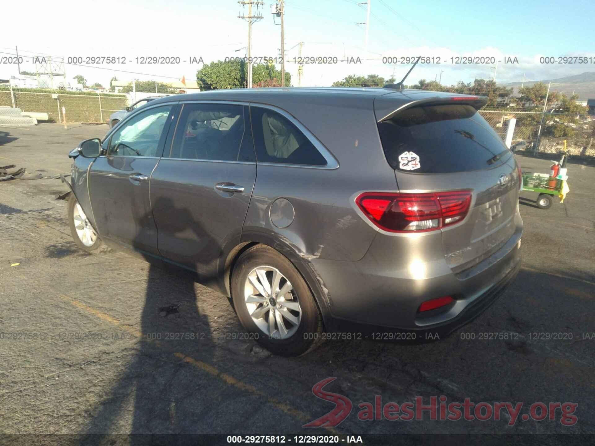 5XYPG4A31KG467970 2019 KIA SORENTO