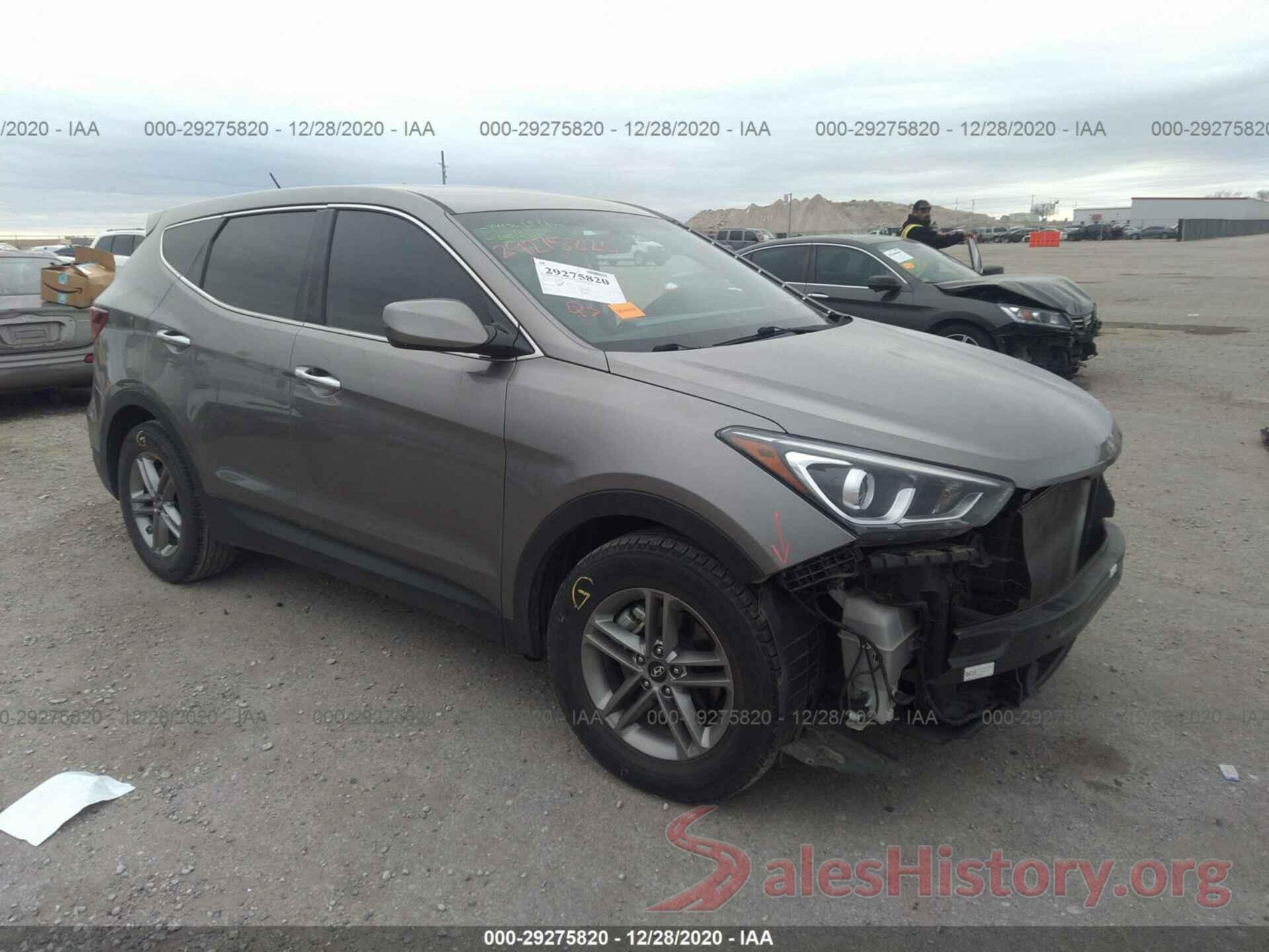 5NMZTDLBXJH072134 2018 HYUNDAI SANTA FE SPORT