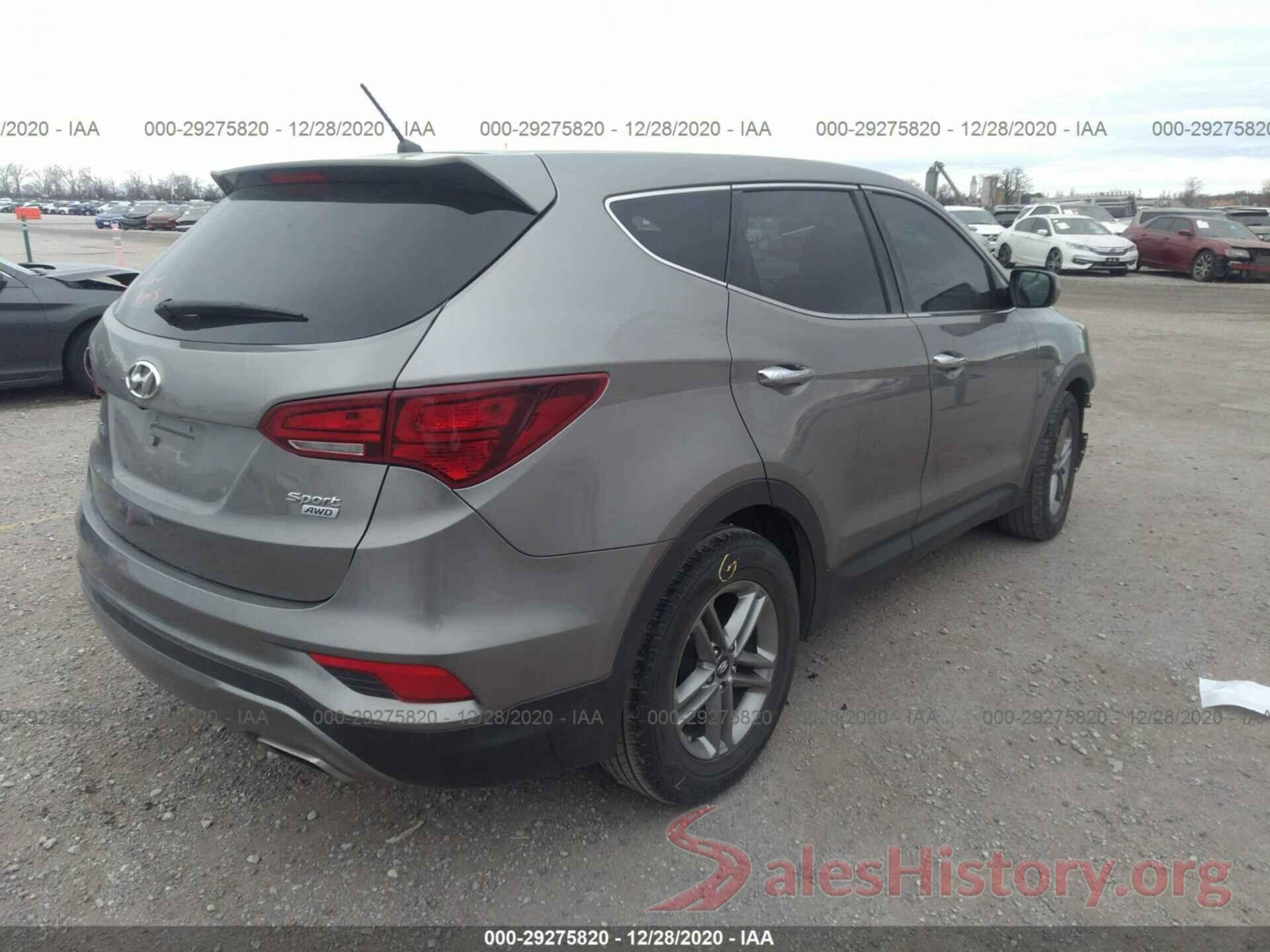 5NMZTDLBXJH072134 2018 HYUNDAI SANTA FE SPORT