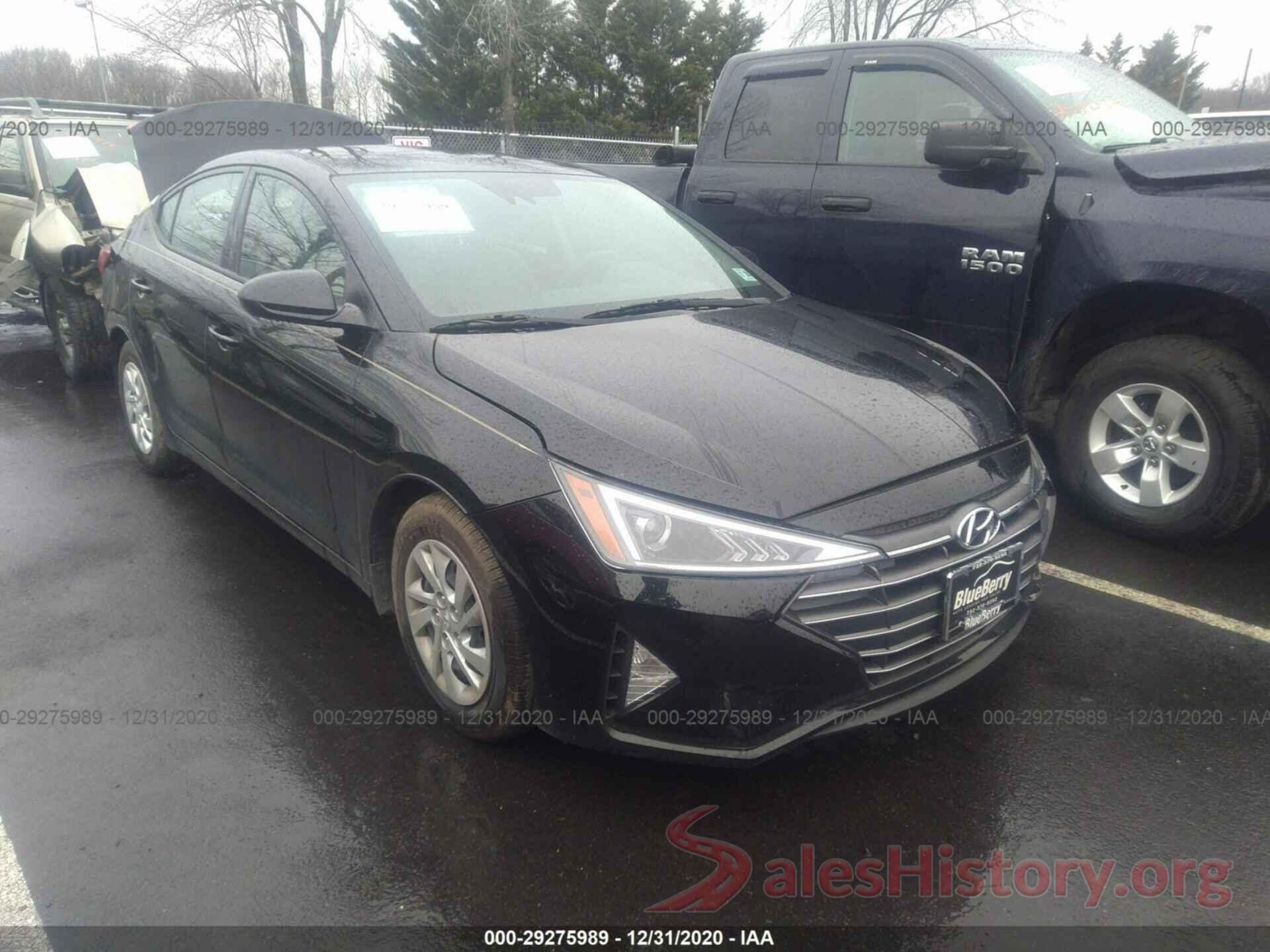 5NPD74LF7LH537167 2020 HYUNDAI ELANTRA