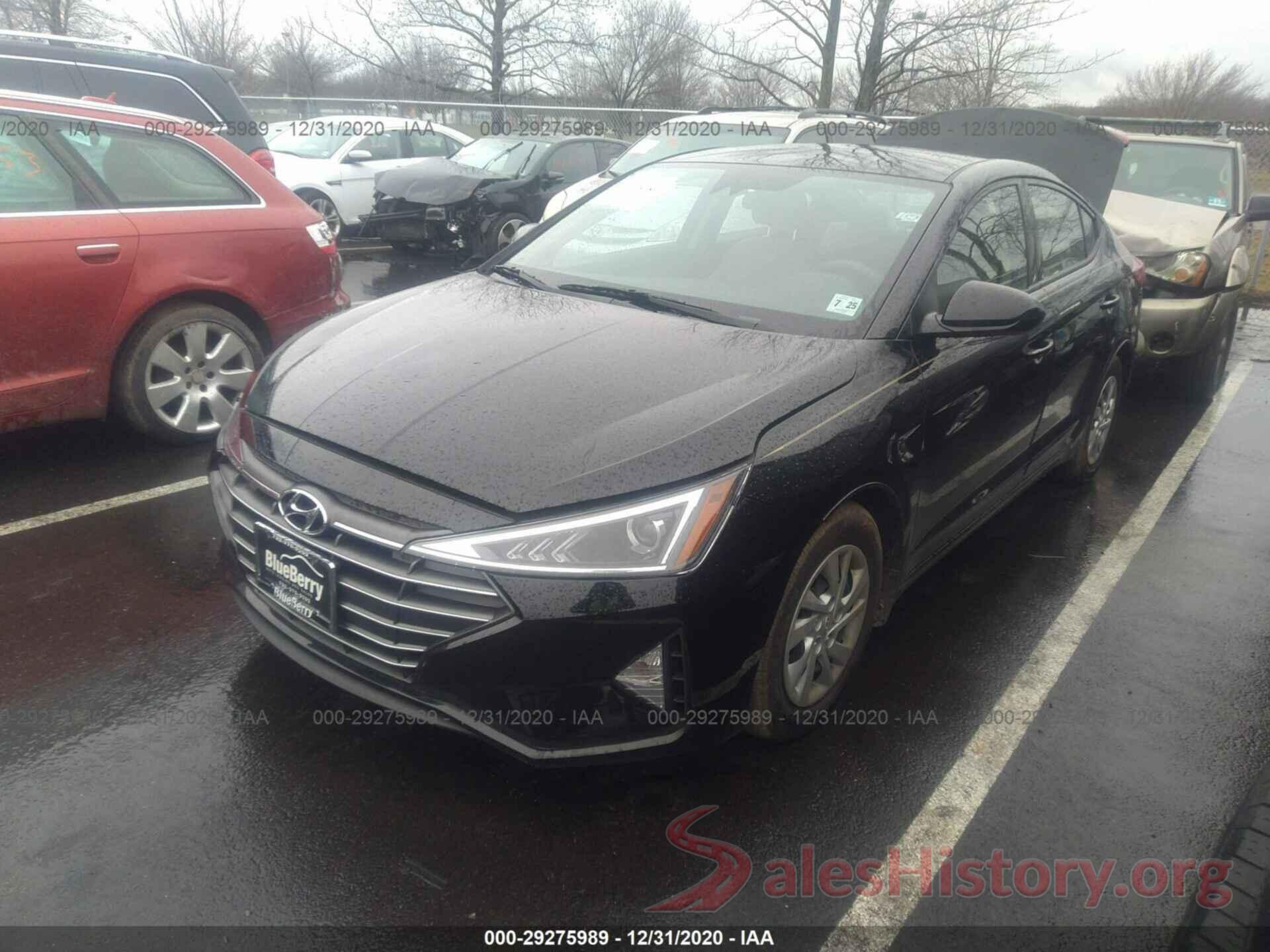 5NPD74LF7LH537167 2020 HYUNDAI ELANTRA