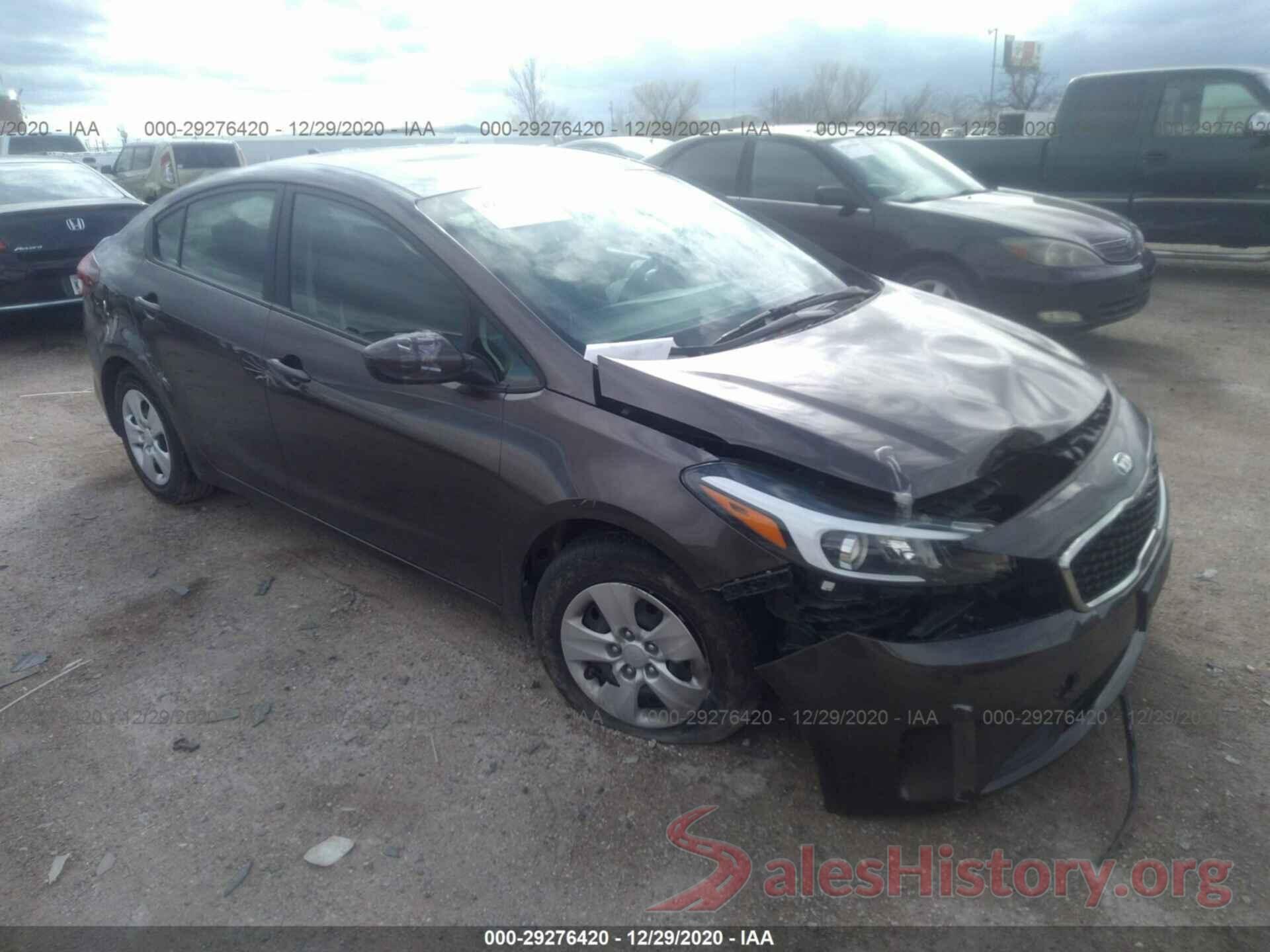 3KPFK4A74HE150770 2017 KIA FORTE