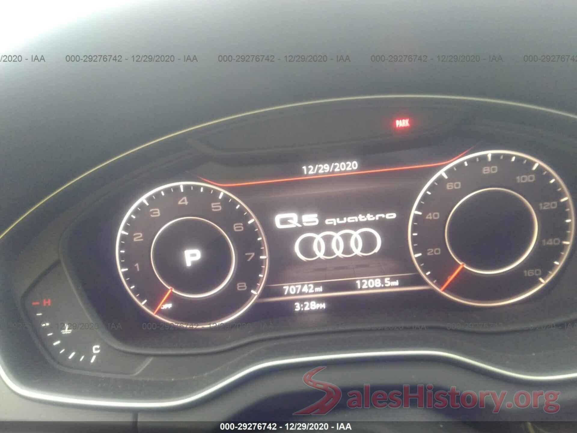 WA1BNAFY0J2015160 2018 AUDI Q5