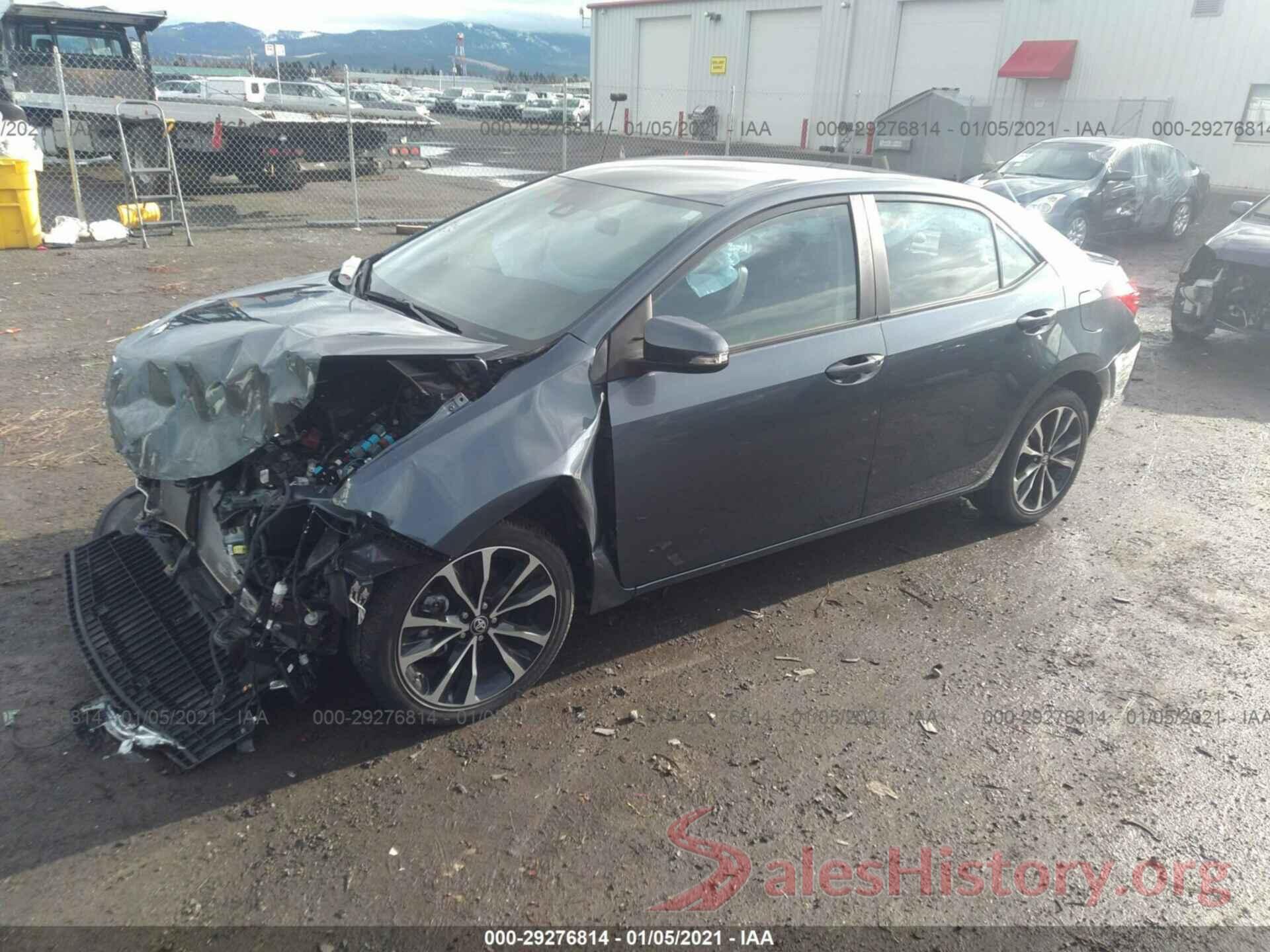 2T1BURHE2KC200744 2019 TOYOTA COROLLA