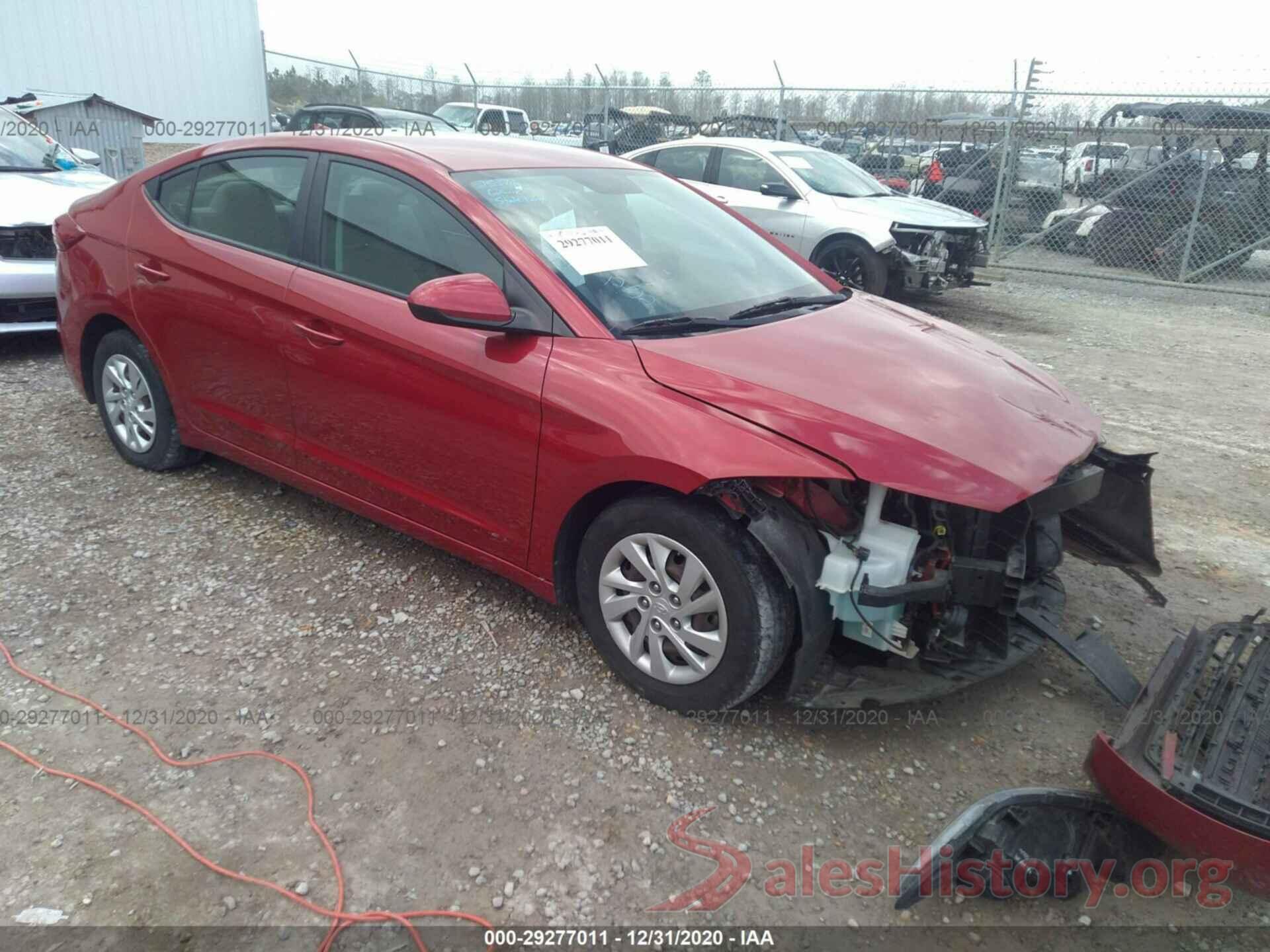 5NPD74LFXHH065540 2017 HYUNDAI ELANTRA