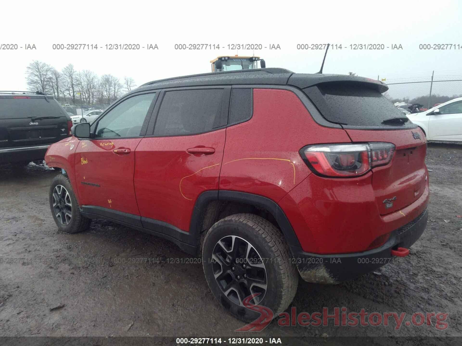 3C4NJDDBXLT123673 2020 JEEP COMPASS