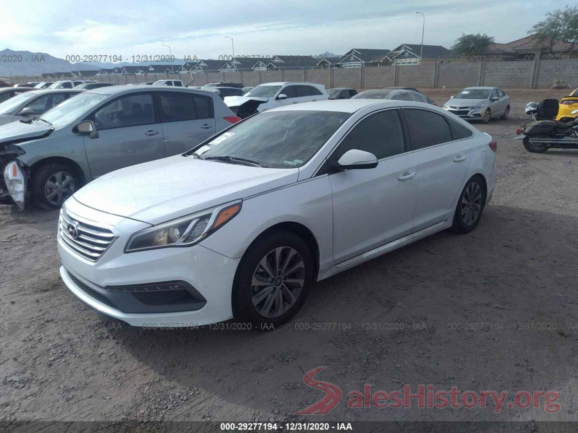 5NPE34AF8GH324284 2016 HYUNDAI SONATA