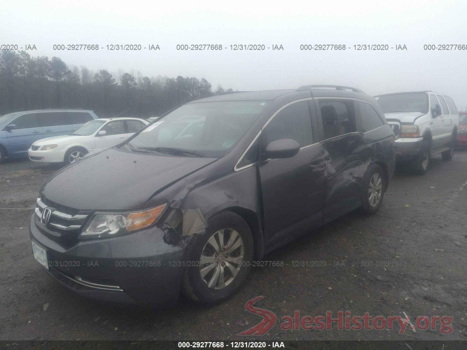 5FNRL5H41GB138144 2016 HONDA ODYSSEY