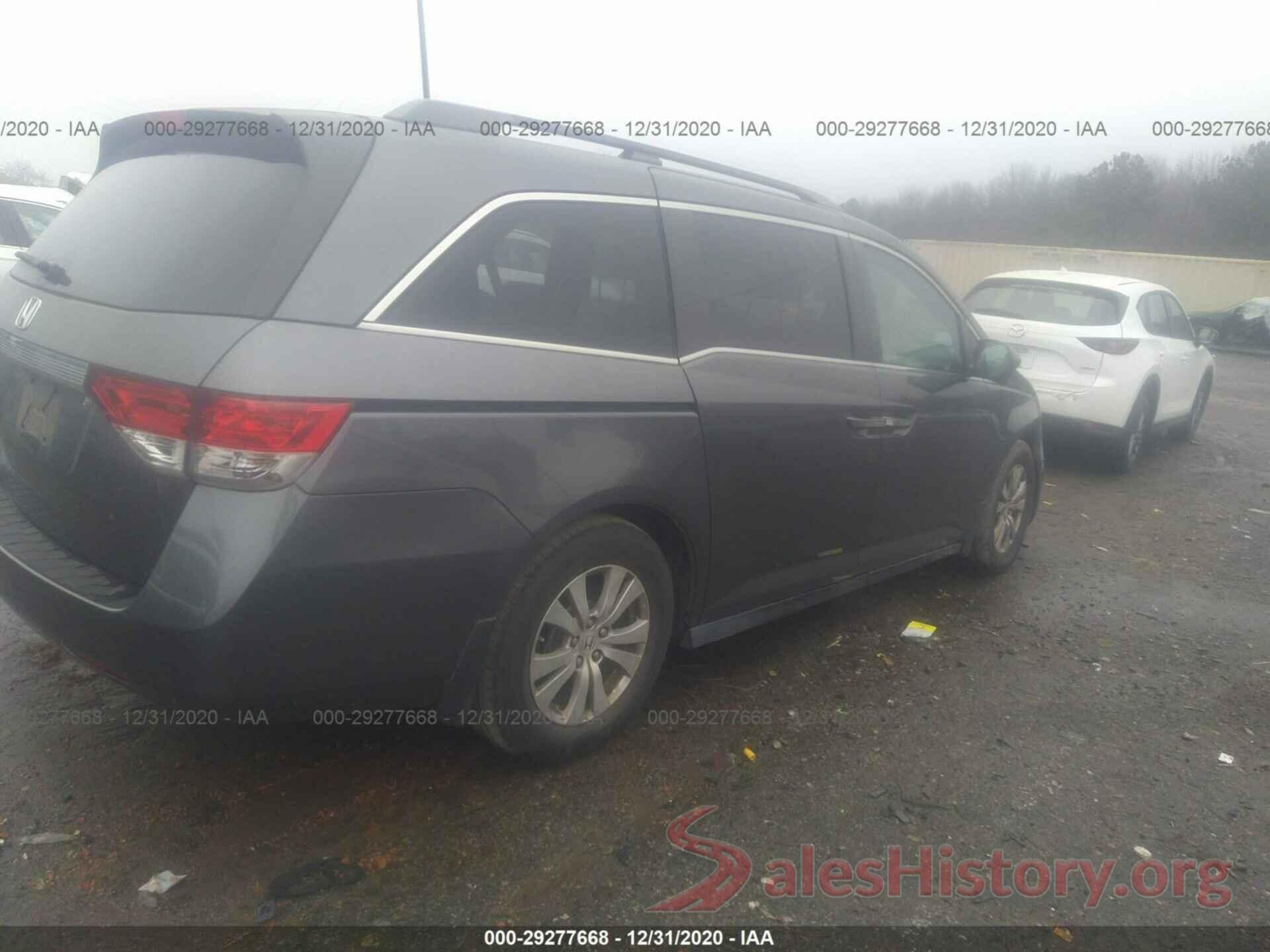 5FNRL5H41GB138144 2016 HONDA ODYSSEY