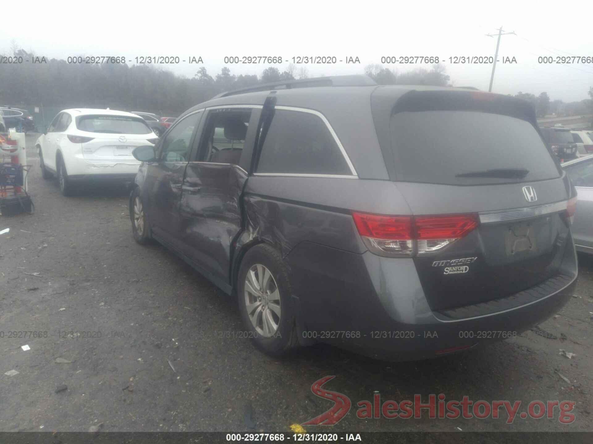 5FNRL5H41GB138144 2016 HONDA ODYSSEY