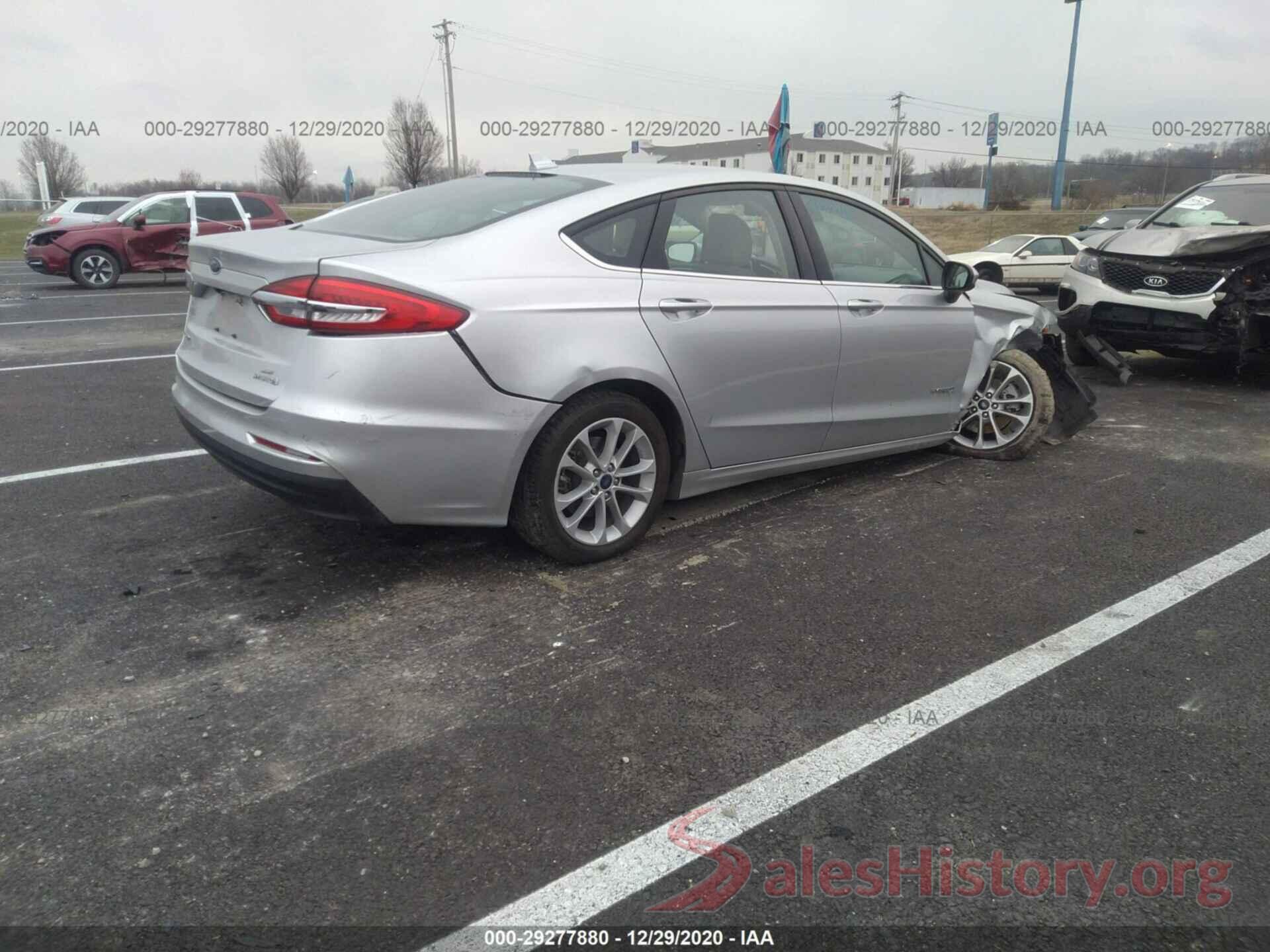 3FA6P0LU4KR256932 2019 FORD FUSION HYBRID