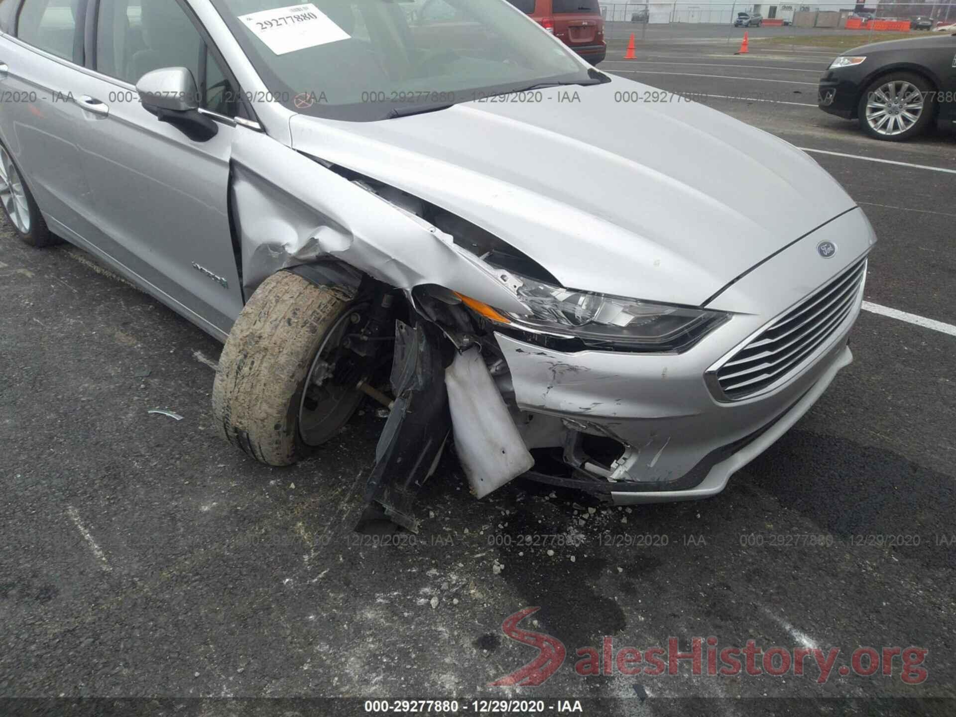 3FA6P0LU4KR256932 2019 FORD FUSION HYBRID