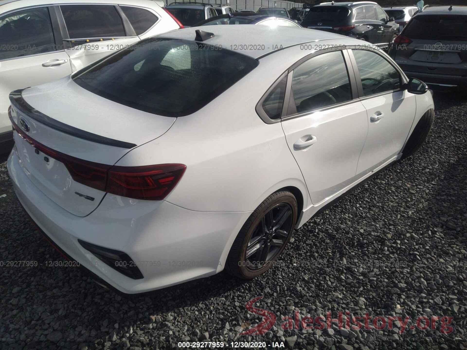 3KPF34AD9LE257549 2020 KIA FORTE