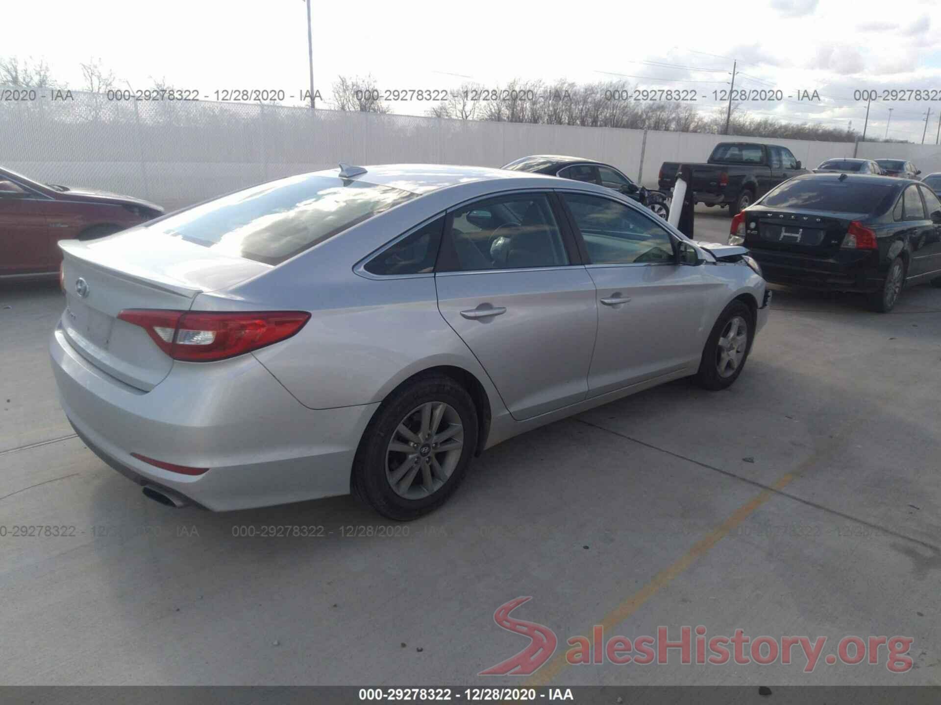 5NPE24AF7GH387203 2016 HYUNDAI SONATA