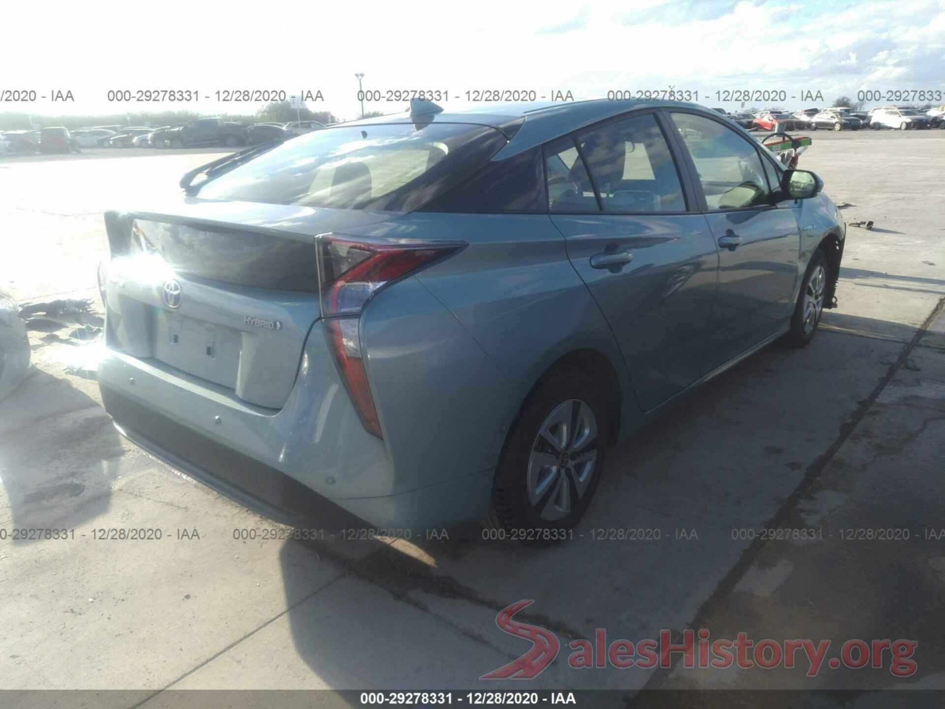 JTDKBRFU2H3047283 2017 TOYOTA PRIUS