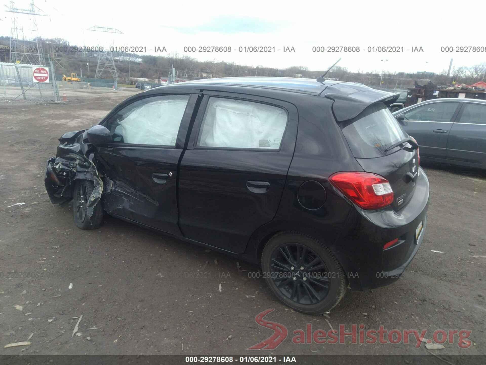 ML32A5HJXKH011658 2019 MITSUBISHI MIRAGE