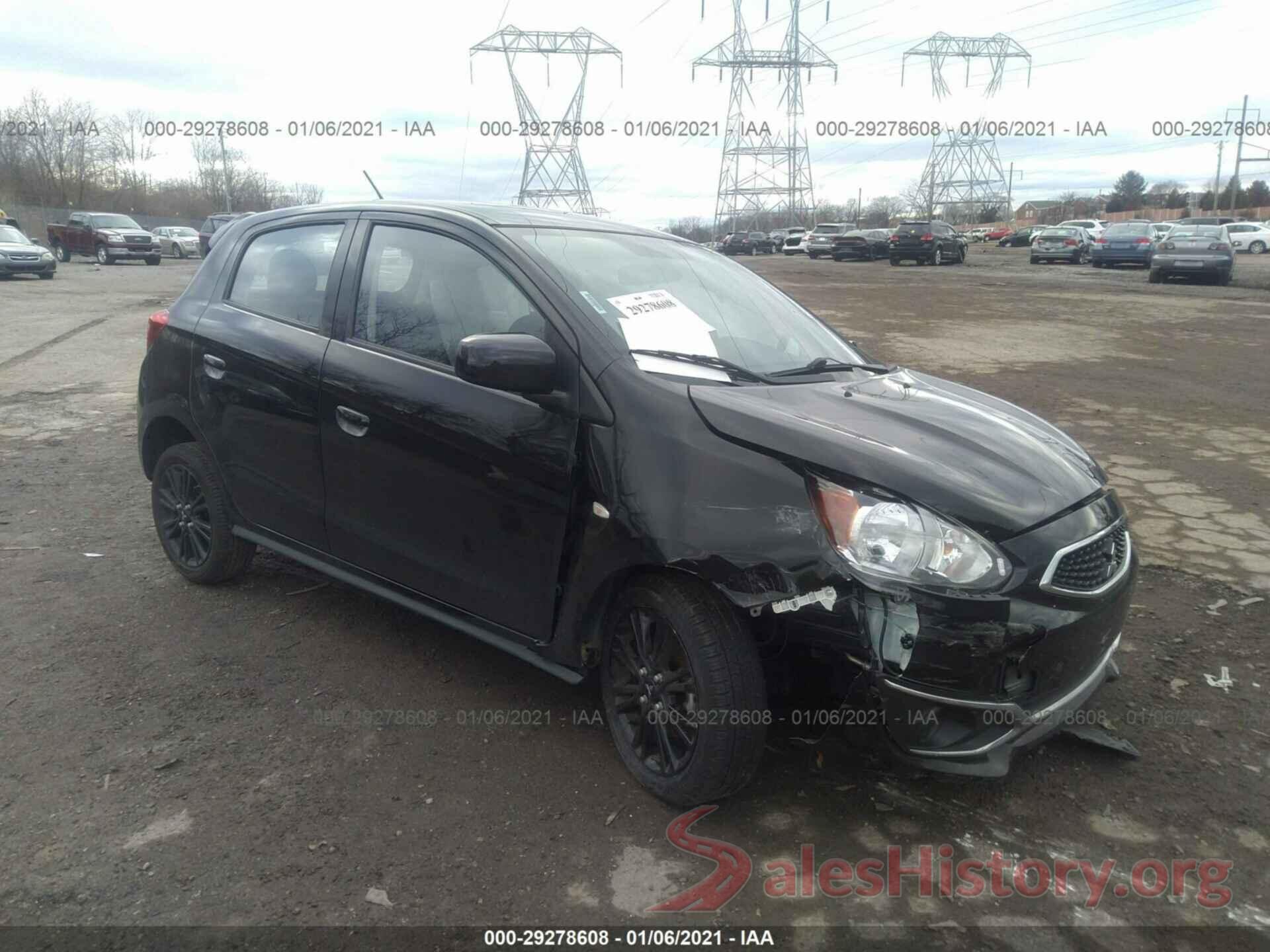 ML32A5HJXKH011658 2019 MITSUBISHI MIRAGE