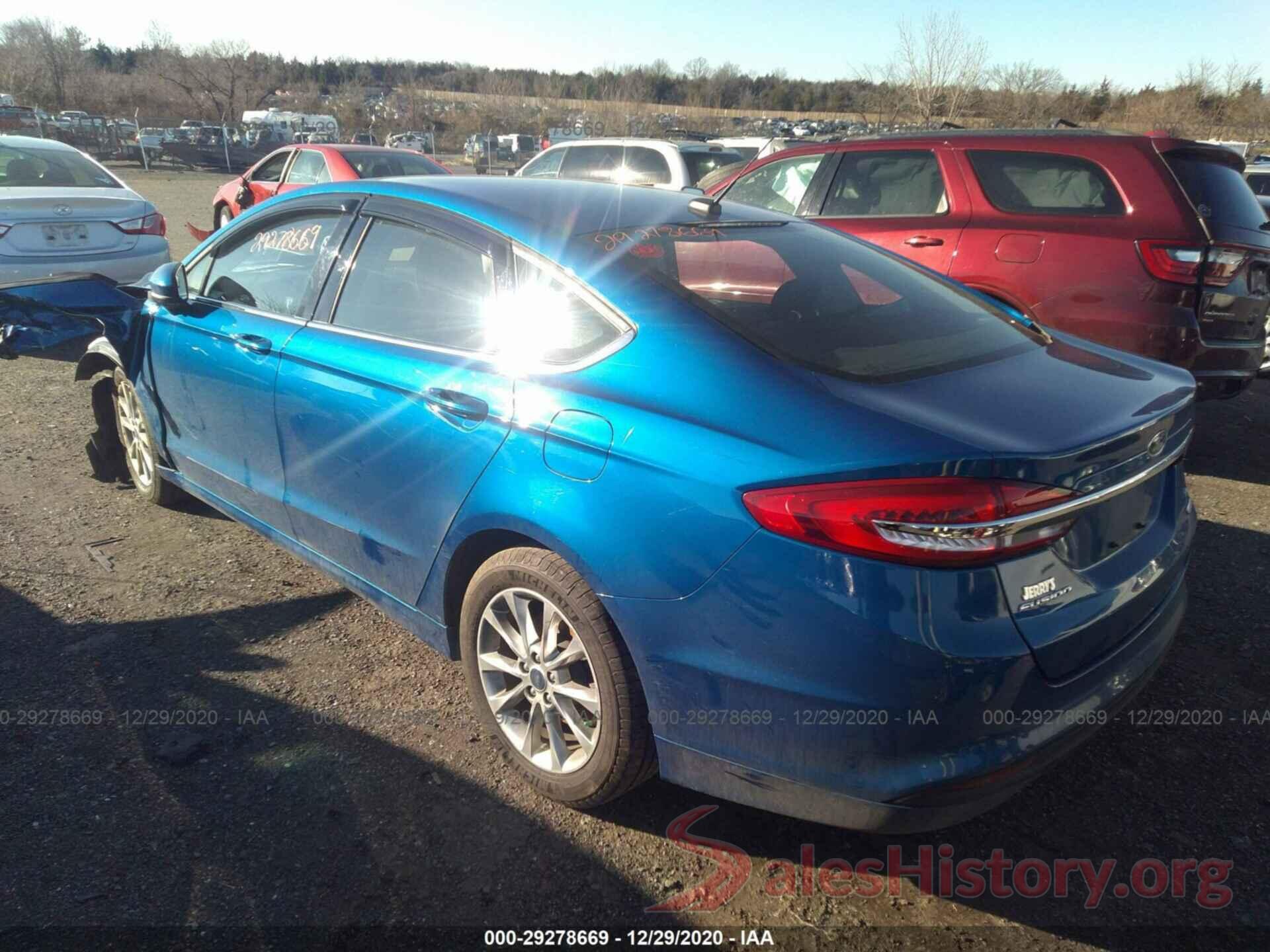 3FA6P0HD4HR340153 2017 FORD FUSION