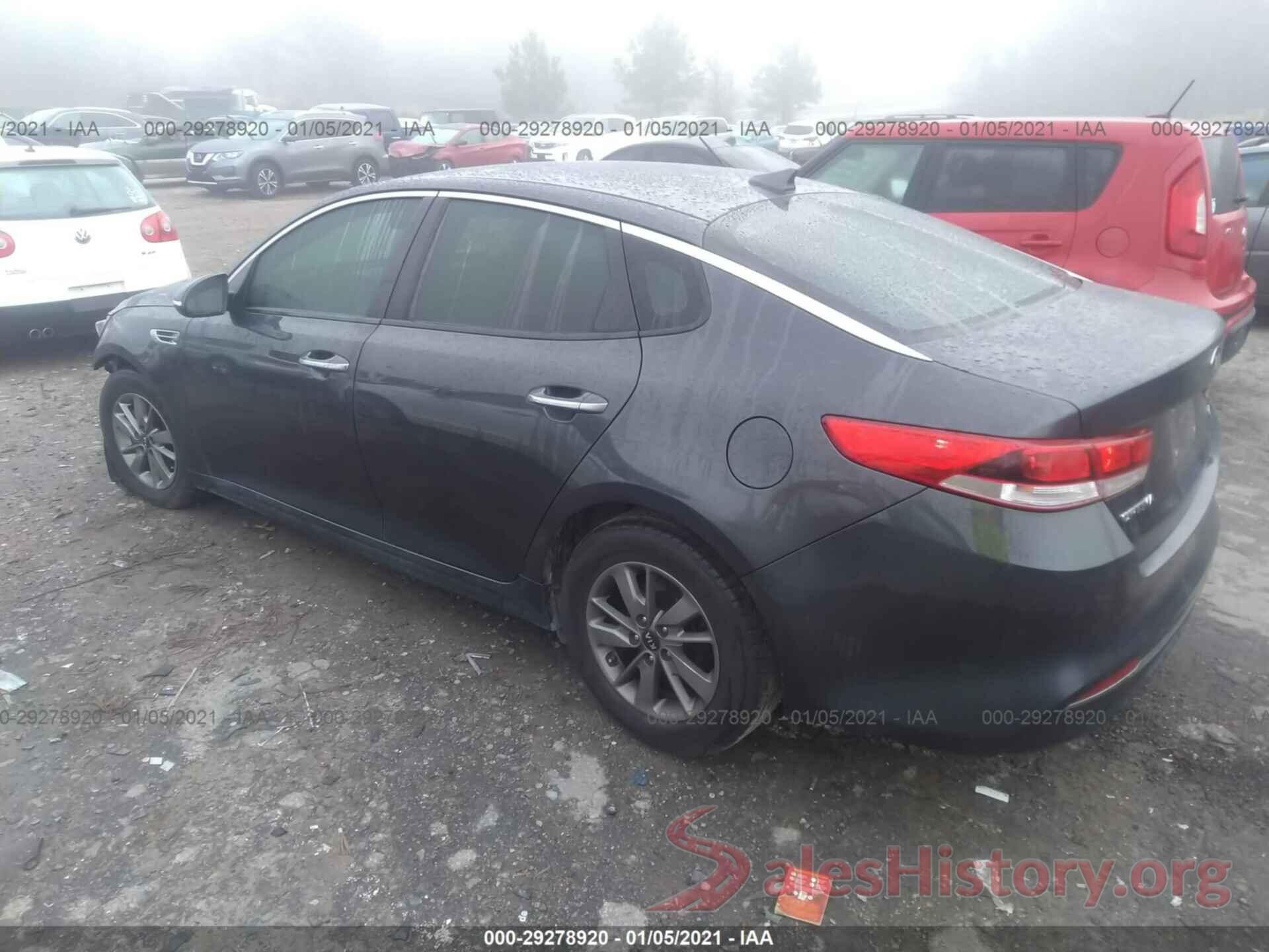 5XXGT4L17GG059508 2016 KIA OPTIMA