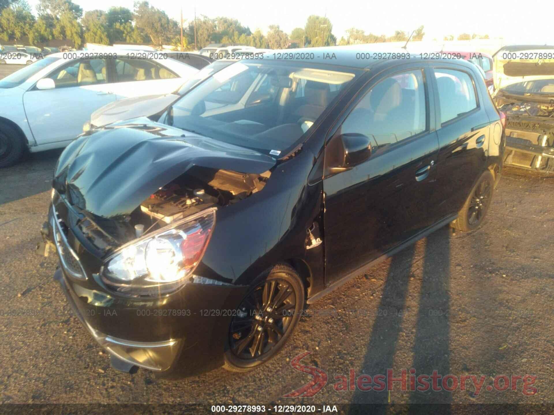 ML32A5HJ2LH007217 2020 MITSUBISHI MIRAGE