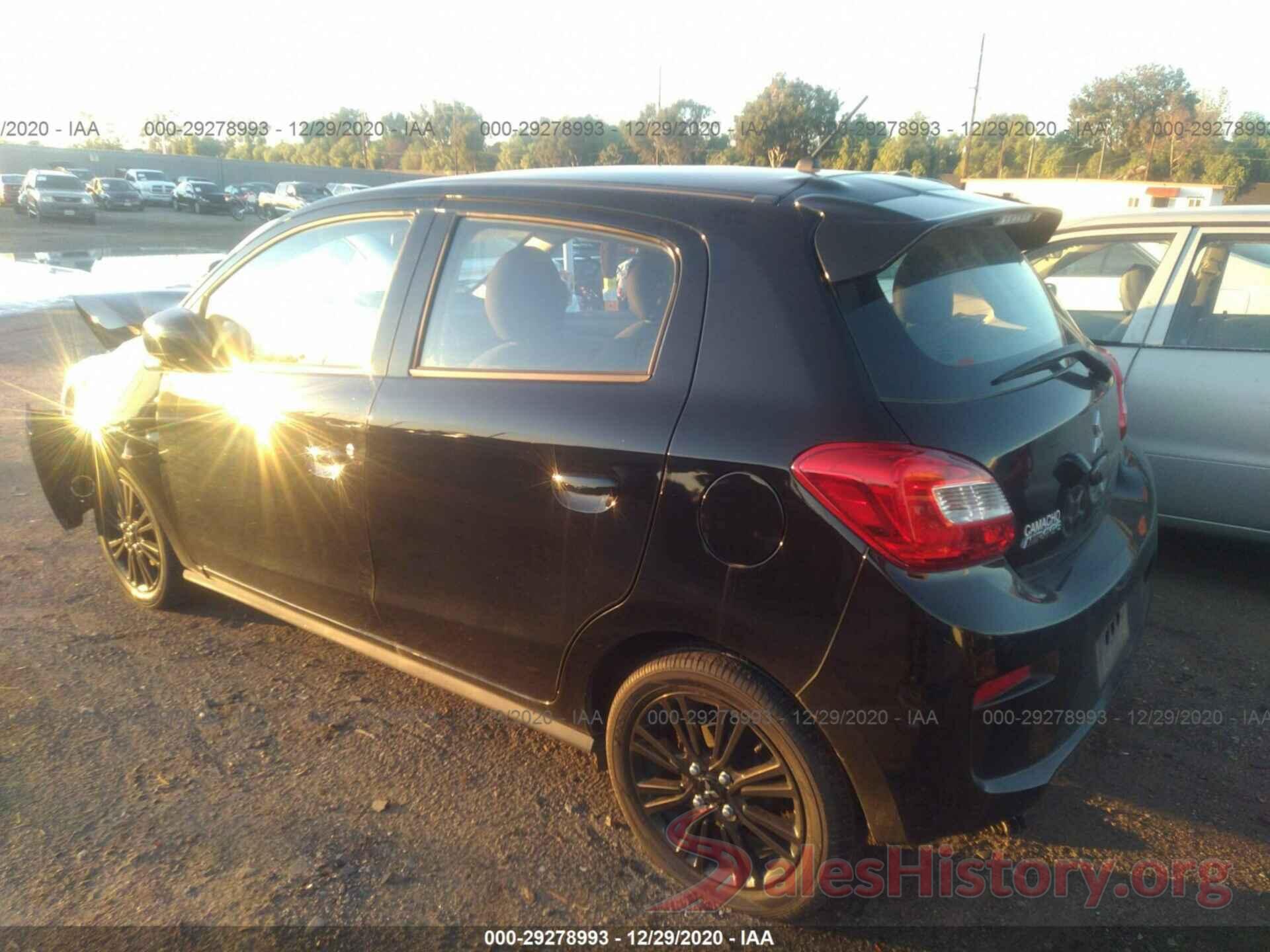 ML32A5HJ2LH007217 2020 MITSUBISHI MIRAGE