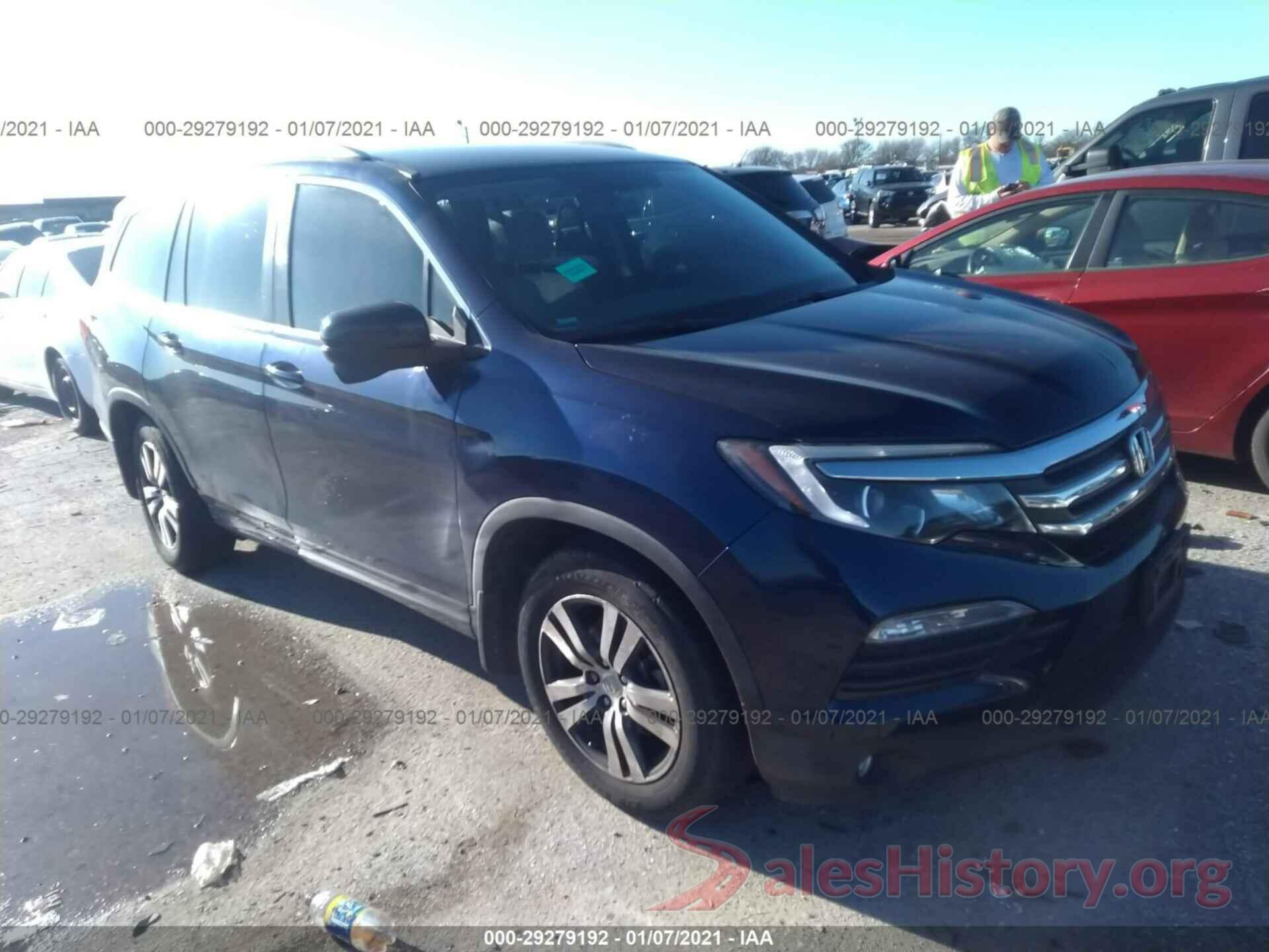 5FNYF6H31GB021213 2016 HONDA PILOT