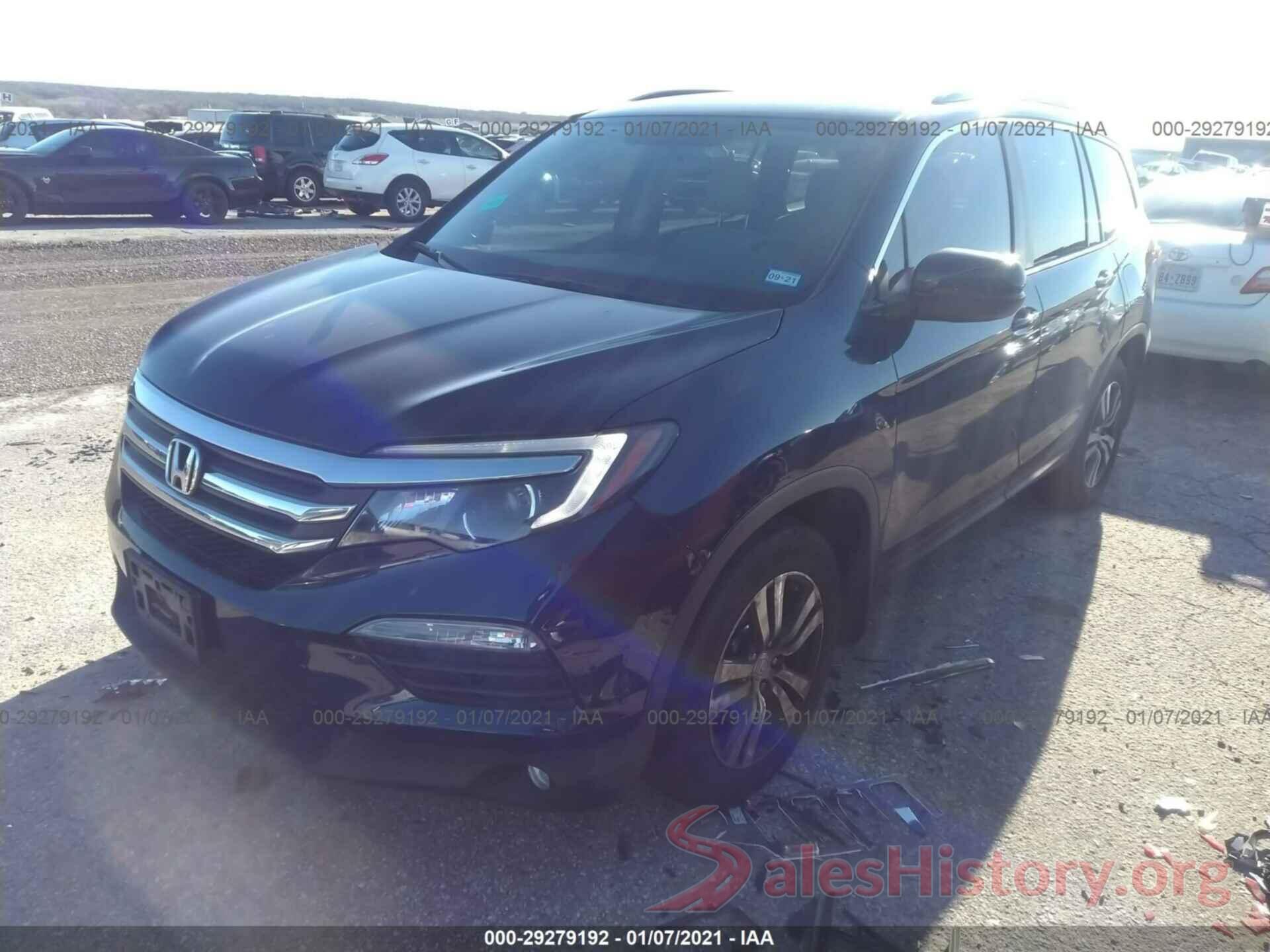 5FNYF6H31GB021213 2016 HONDA PILOT