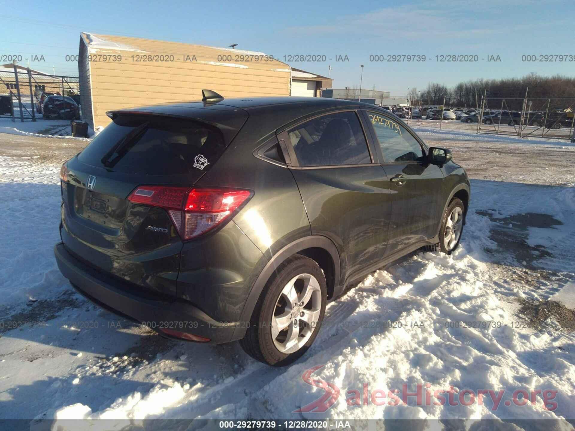 3CZRU6H5XGM746245 2016 HONDA HR-V