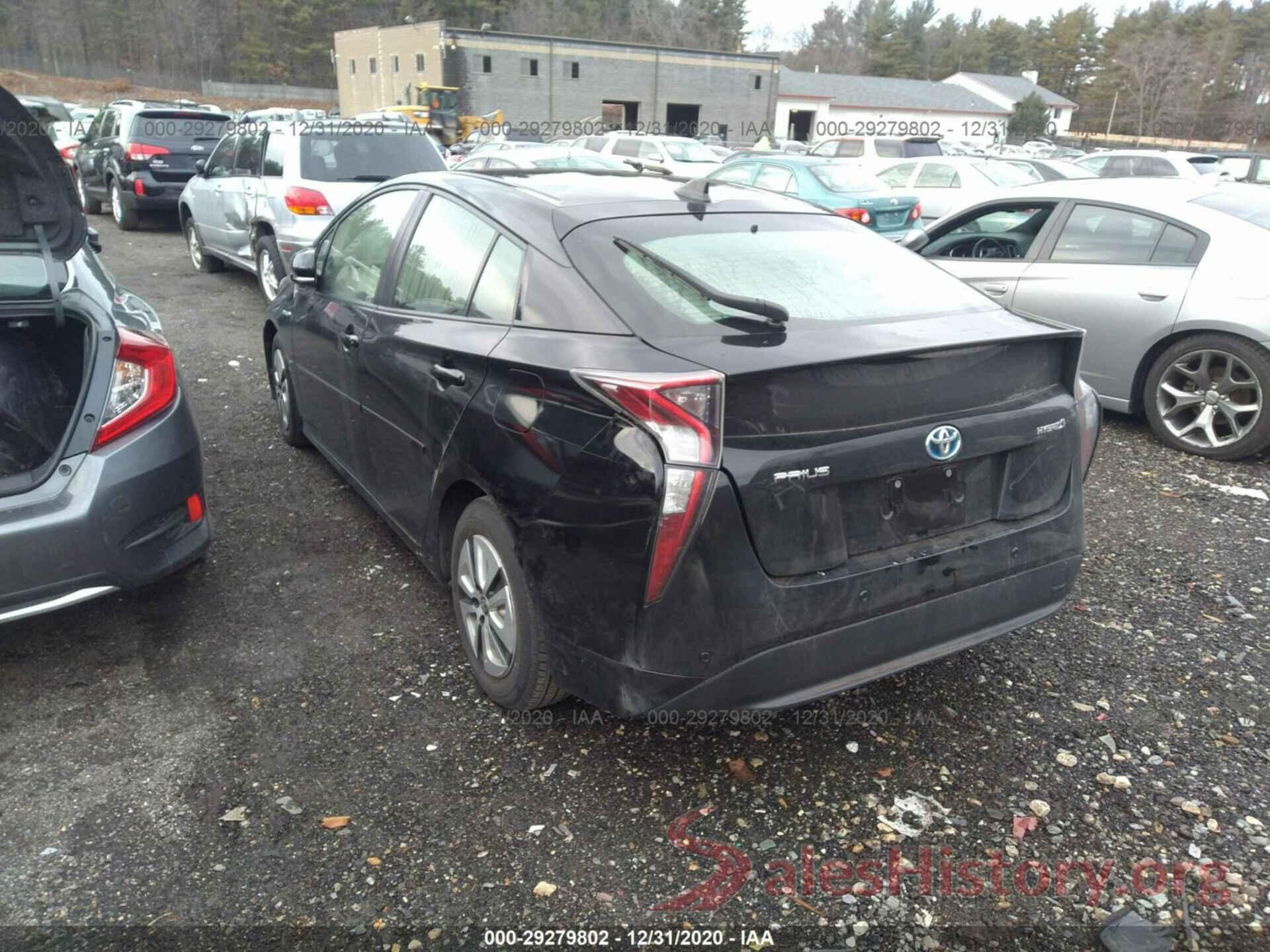 JTDKBRFU2H3052516 2017 TOYOTA PRIUS