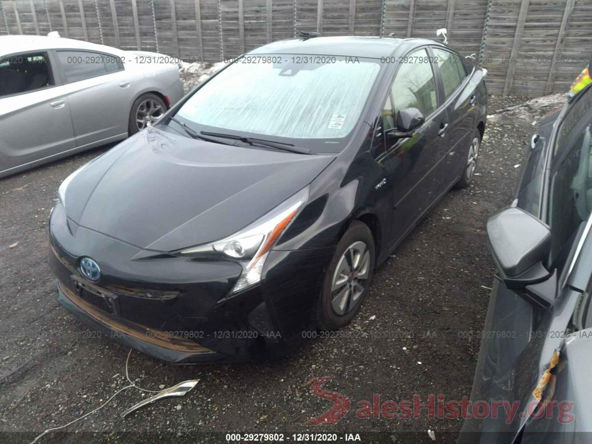 JTDKBRFU2H3052516 2017 TOYOTA PRIUS