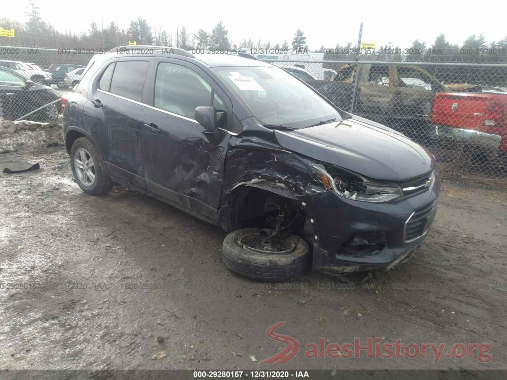 3GNCJPSB5KL153908 2019 CHEVROLET TRAX