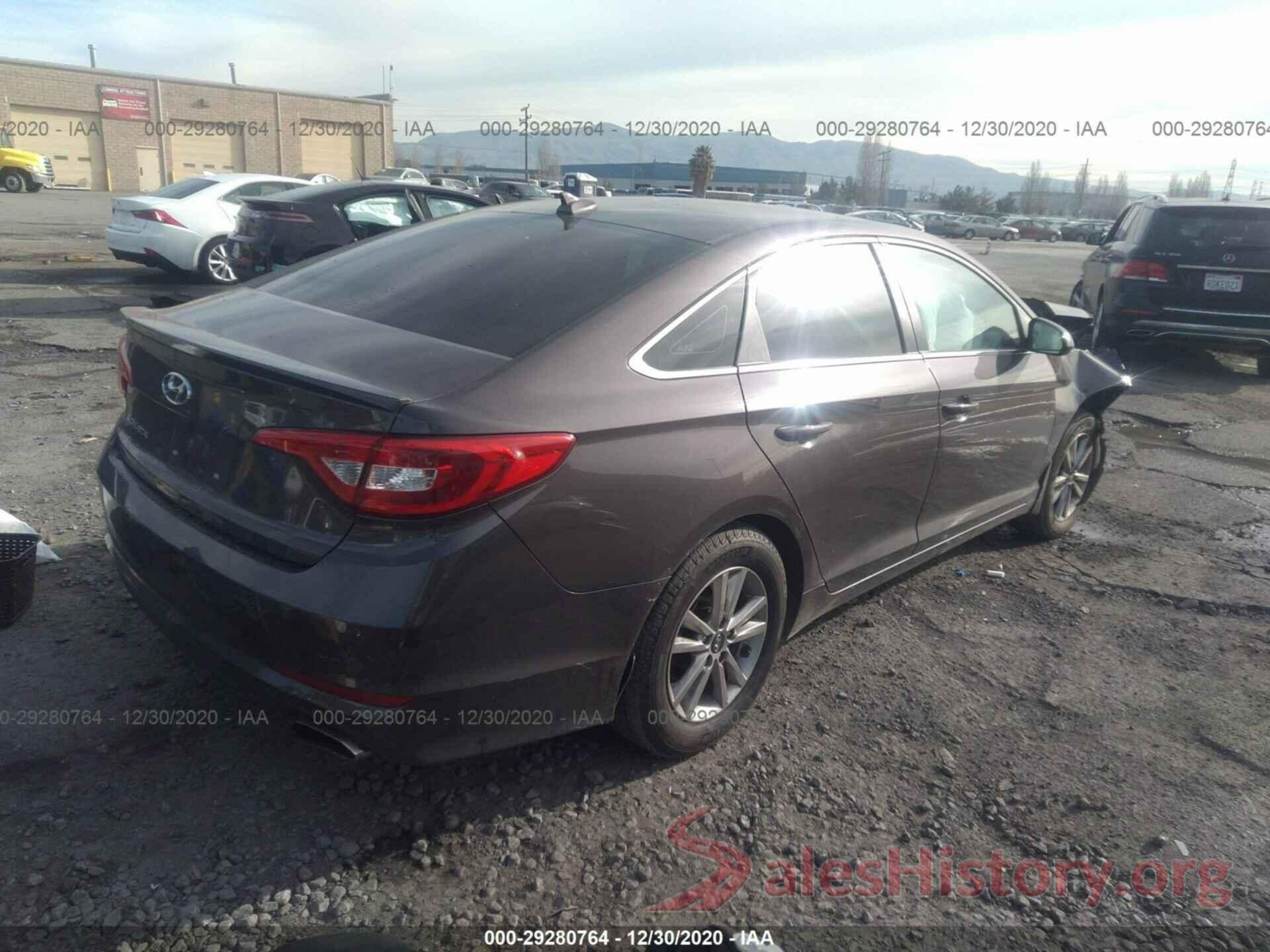 5NPE24AF5GH392044 2016 HYUNDAI SONATA